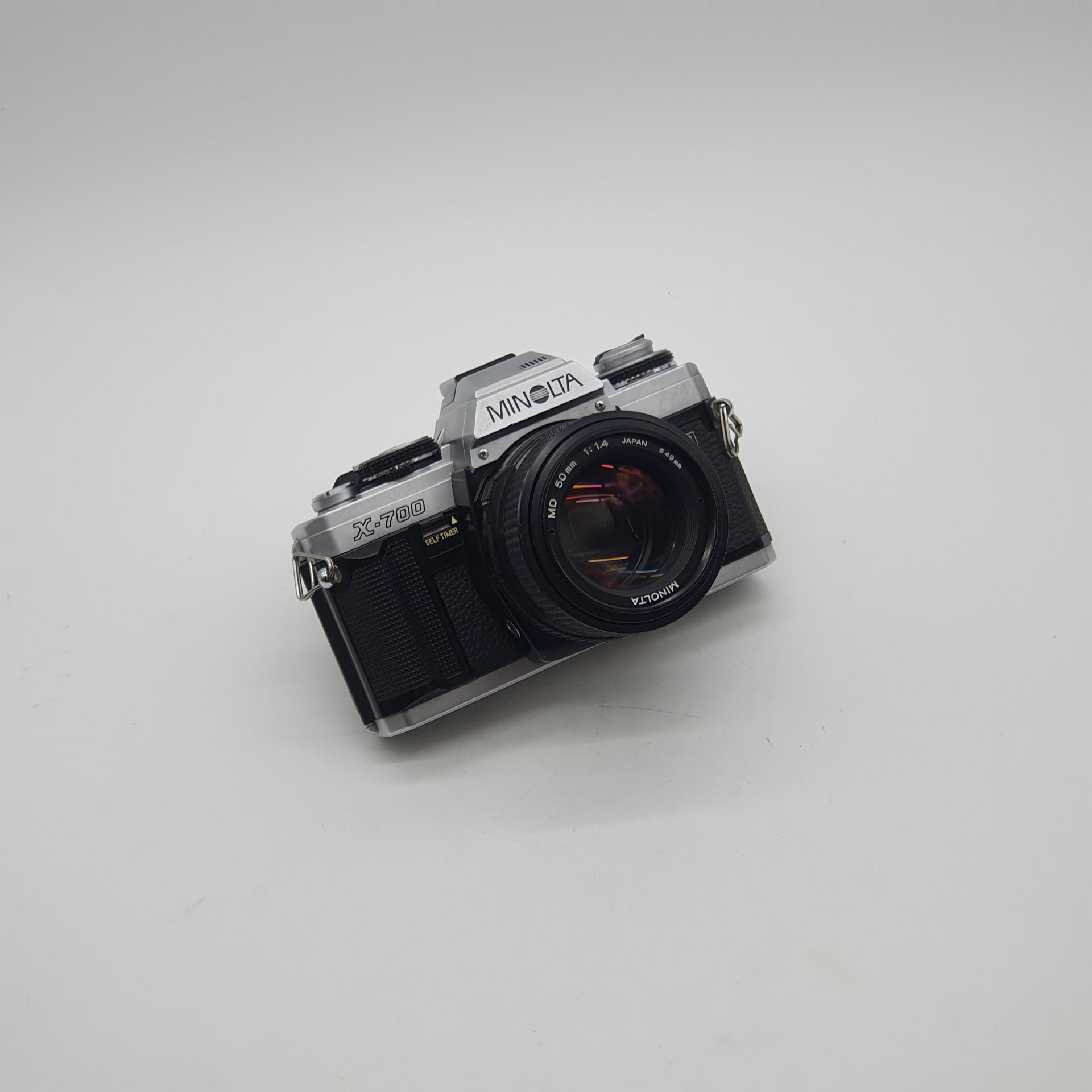 미놀타 X-700 실버바디 + 50mm MD Lens