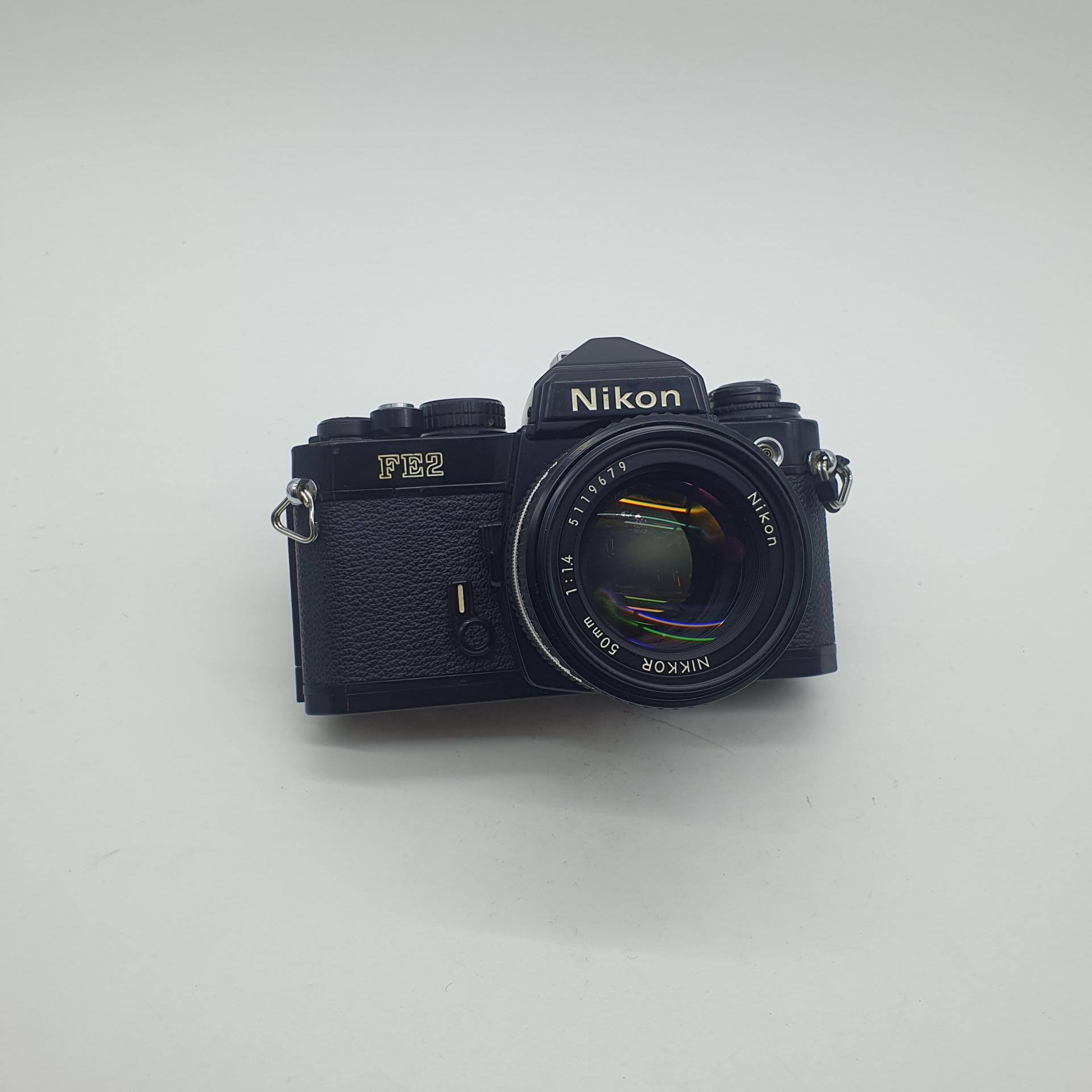 니콘 FE2 Nikon + 50mm nikkor *블랙핑크 리사 필름카메라🎈