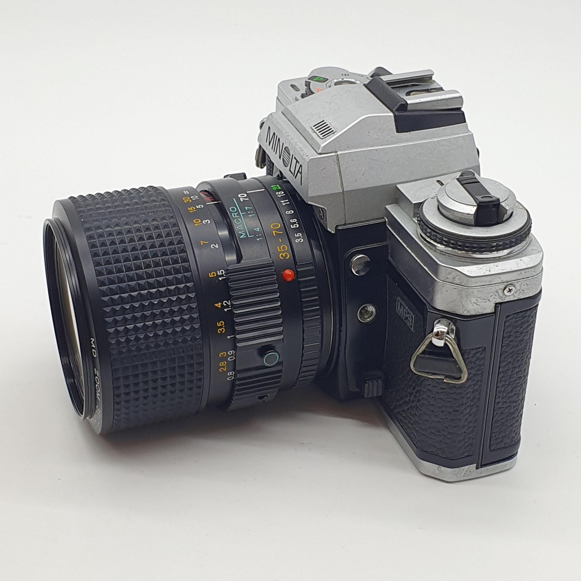 미놀타 X-700 실버바디 + 50mm MD Lens