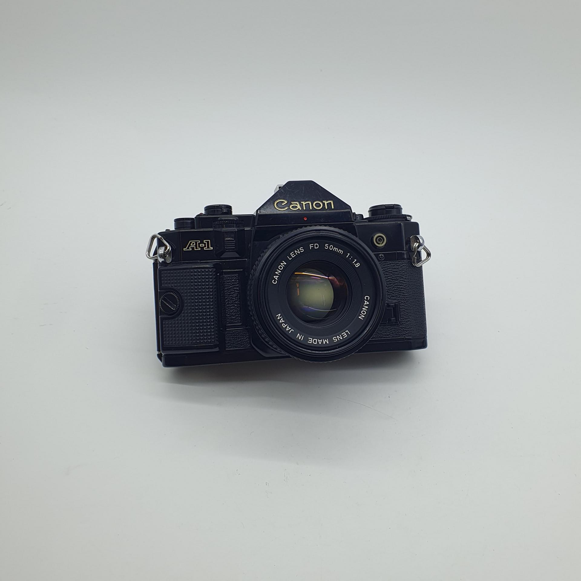 캐논 A-1 Canon + 50mm Lens