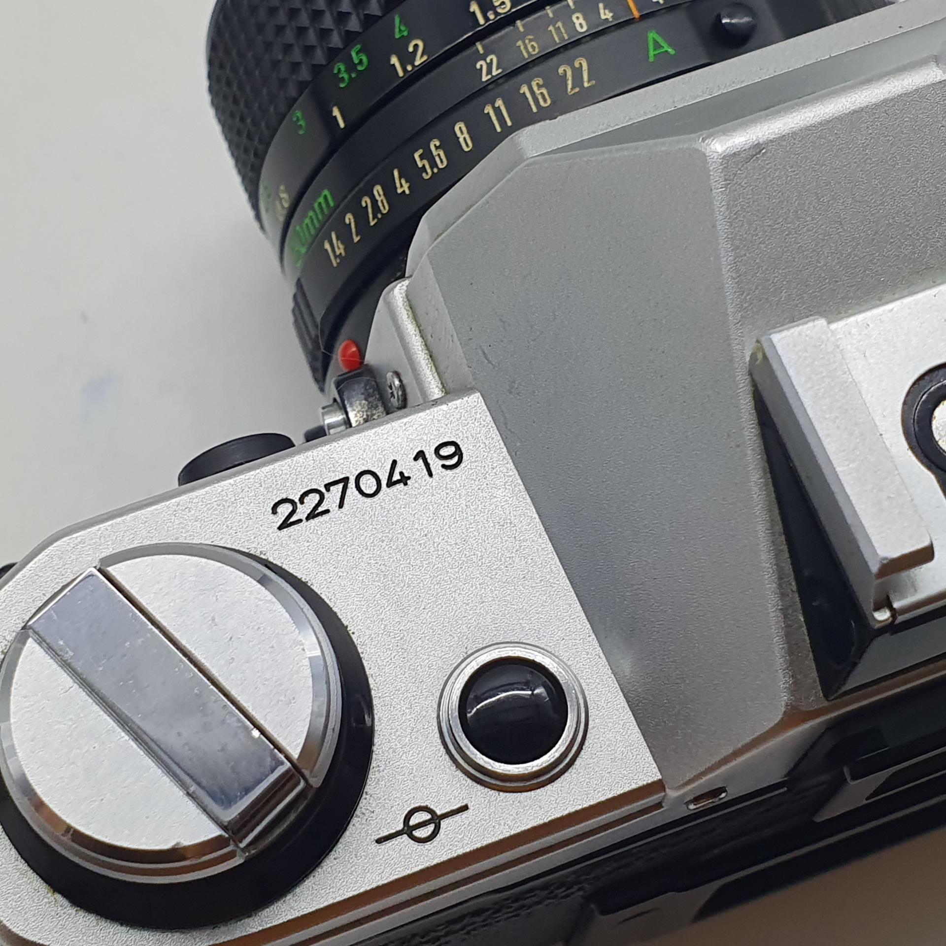 캐논 AE-1 + 50mm FD canon Lens