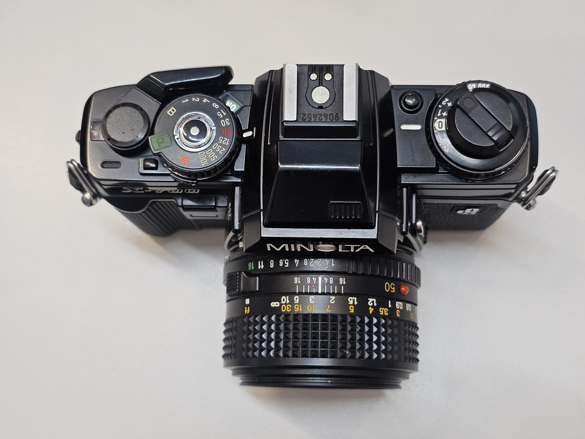 미놀타 X-700 + 50mm MD Lens