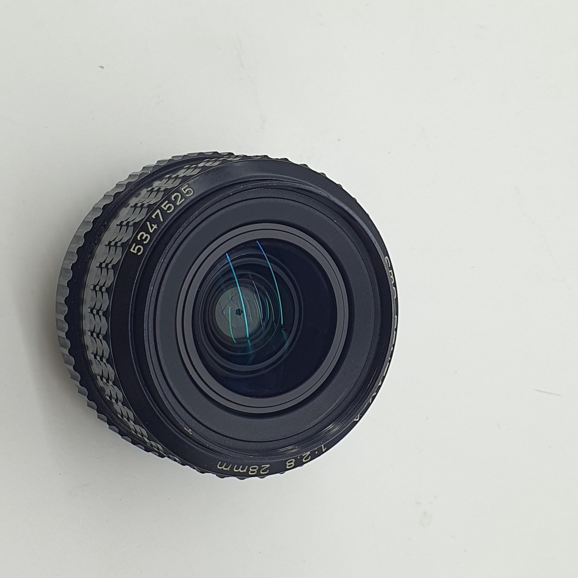 펜탁스 28mm 수동 MF 광각 필름카메라 렌즈 PK마운트