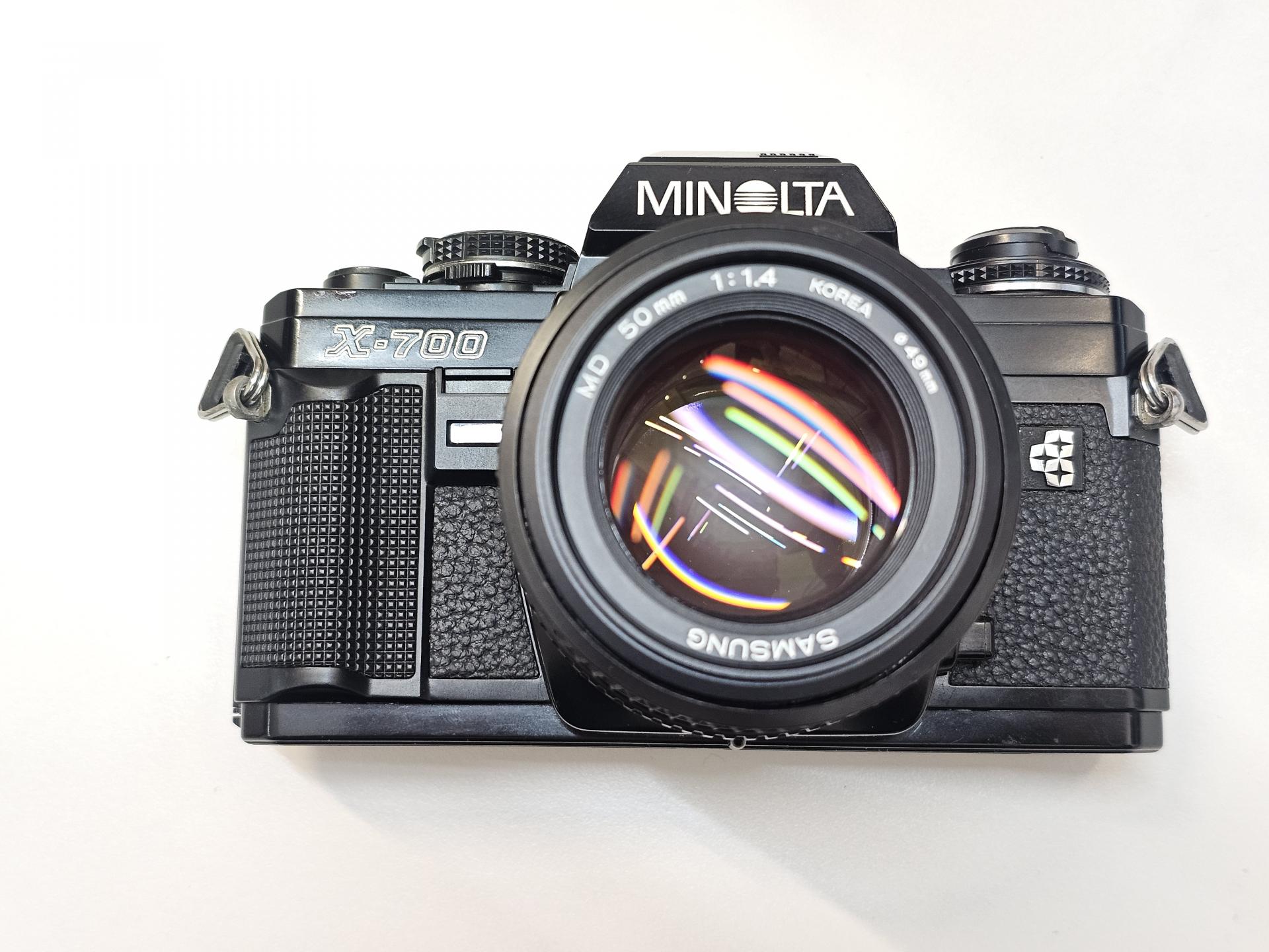 미놀타 X-700 + 50mm MD Lens