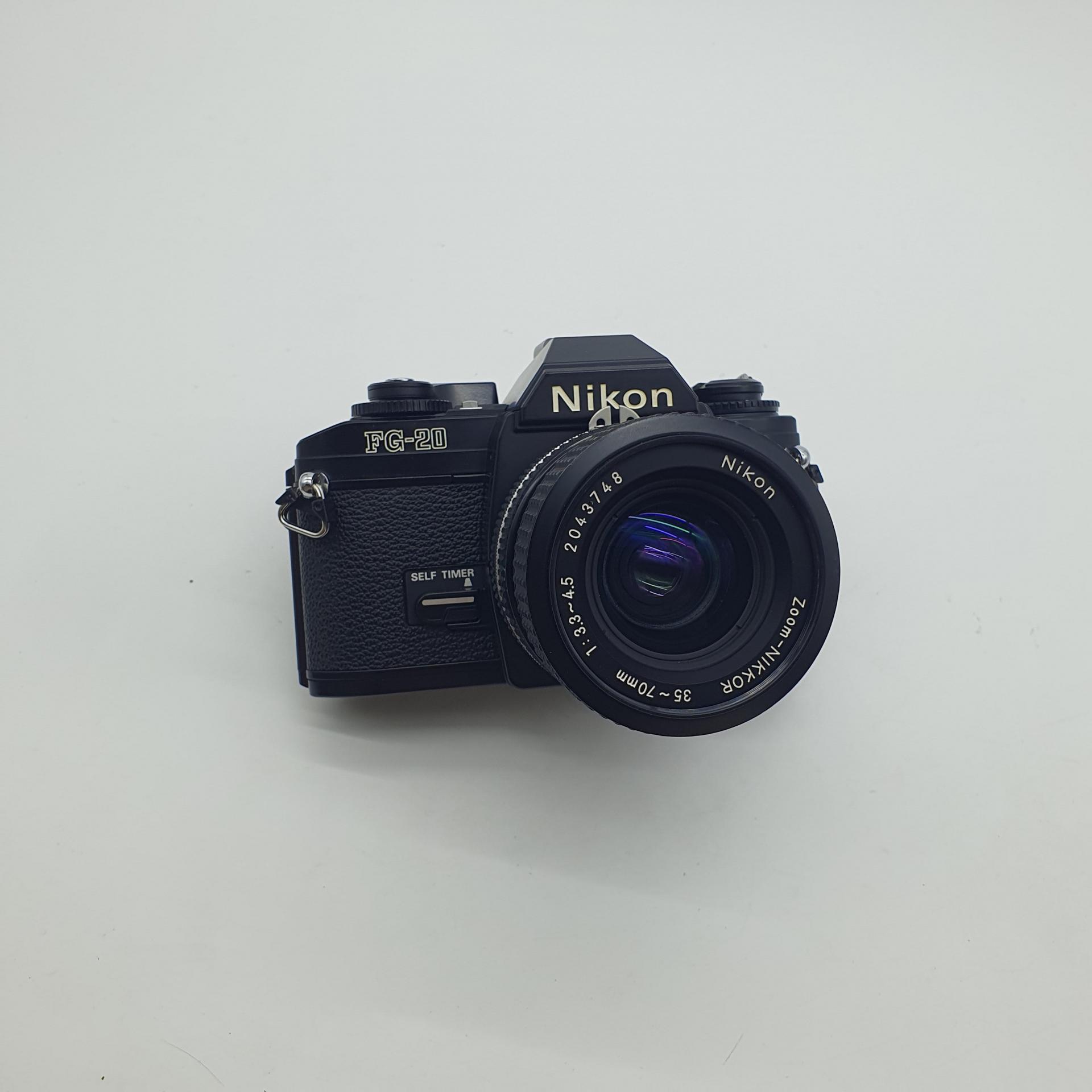니콘 FG-20 nikkor lens