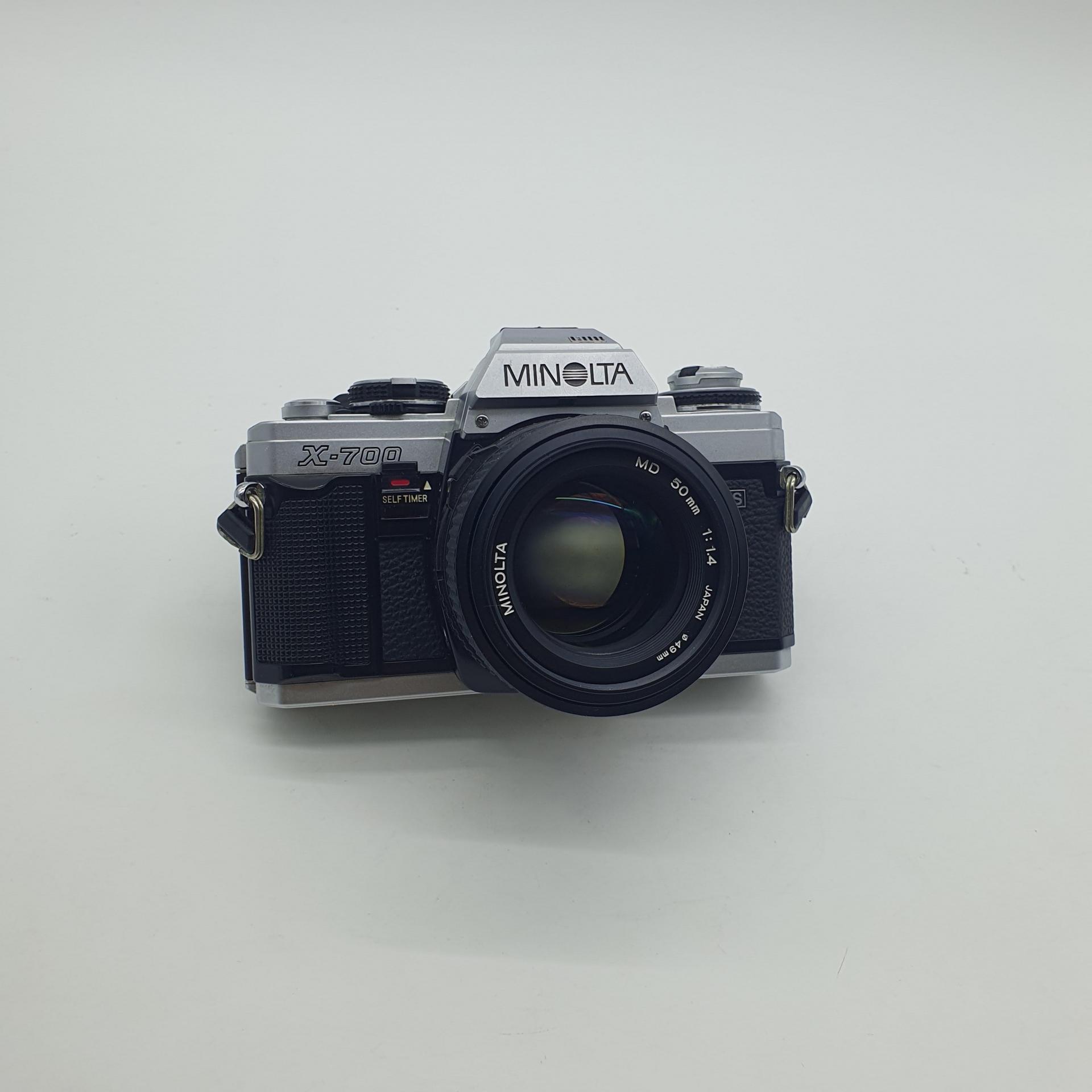미놀타 X-700 실버바디 + 50mm MD Lens