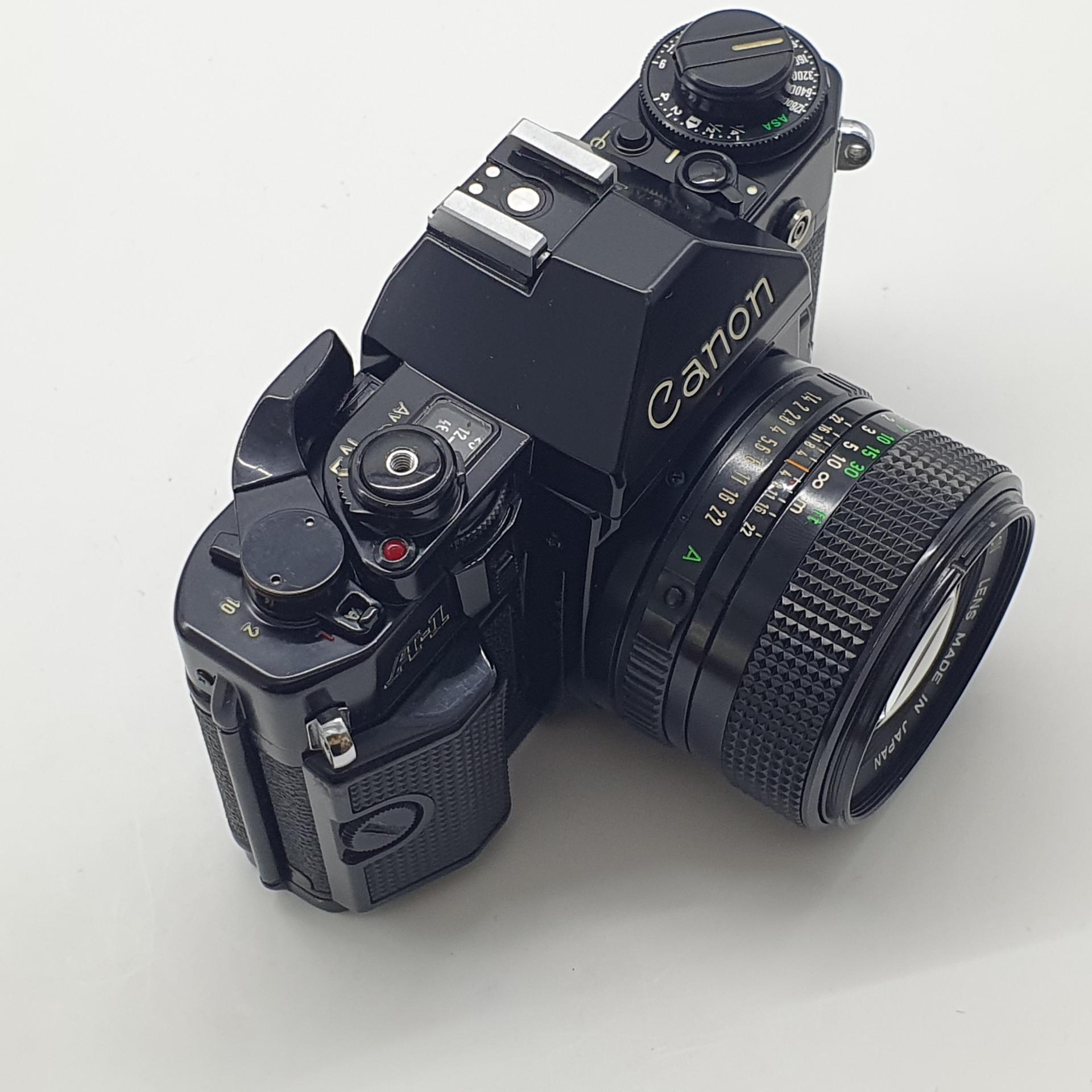 캐논 A-1 Canon + 50mm Lens