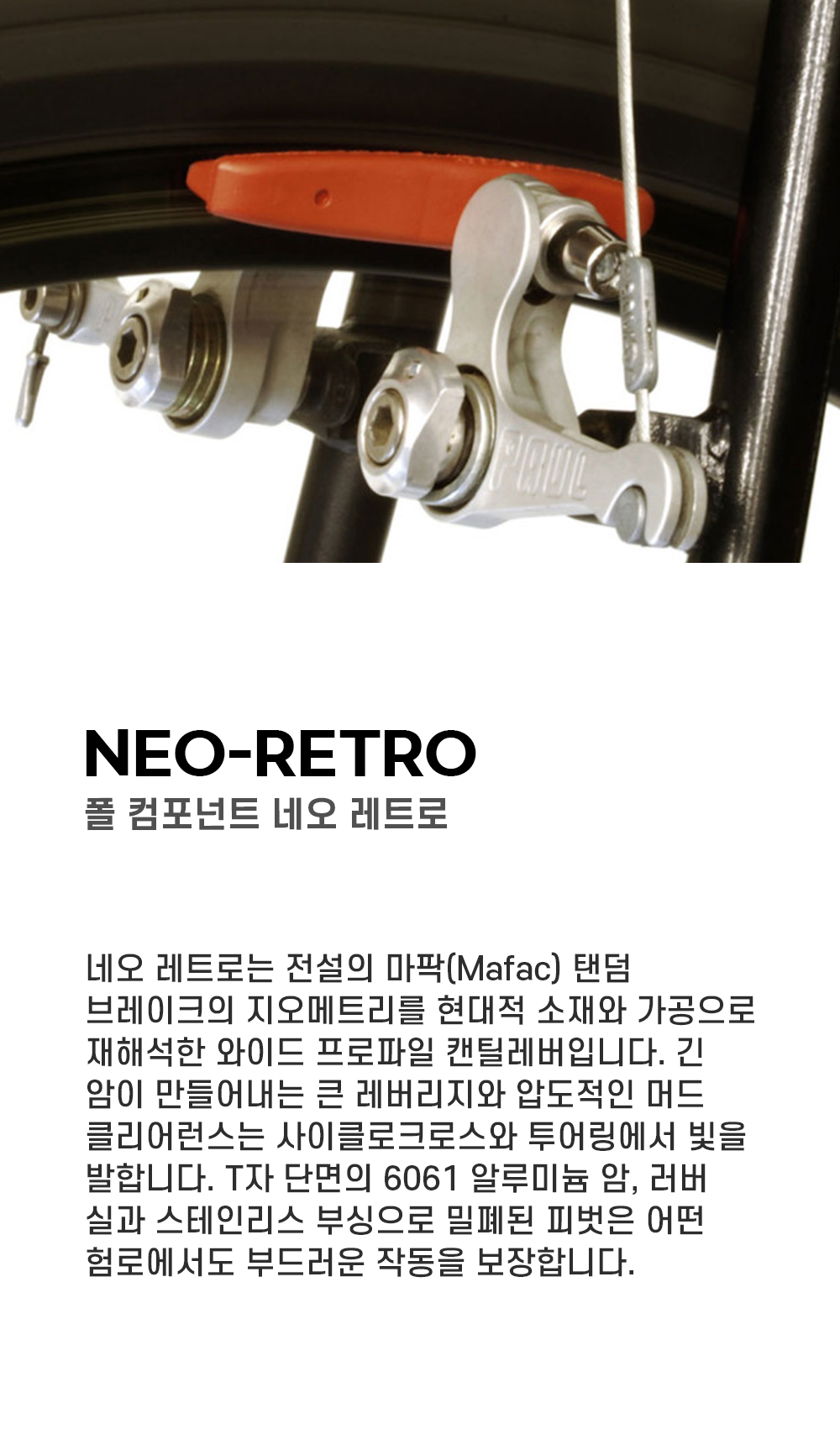 폴 컴포넌트 네오 레트로 브레이크 폴리시드