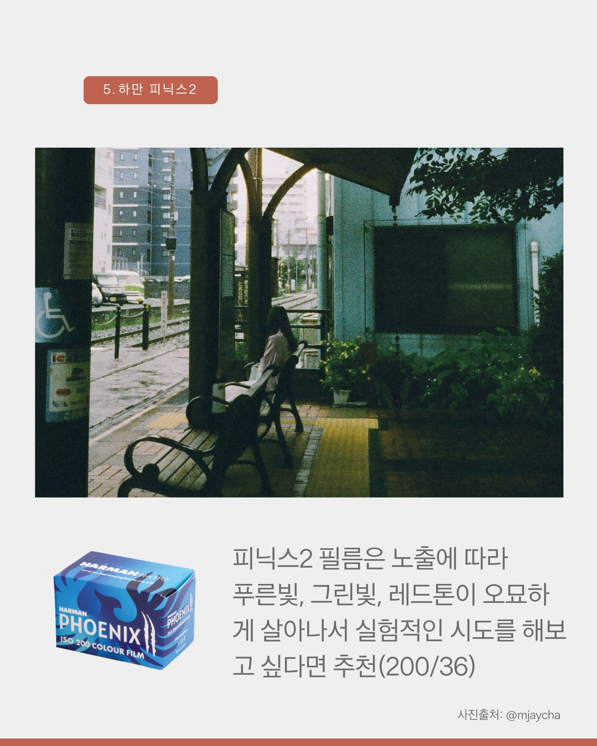 [엘리 큐레이션] 비 오는 날 8가지 필름 추천