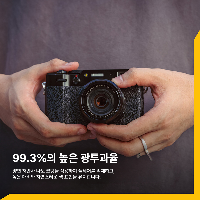 NC UV Filter II 49mm 후지필름 X100/X100S/X100F/X100T/X100V/X100VI 전용 UV 필터