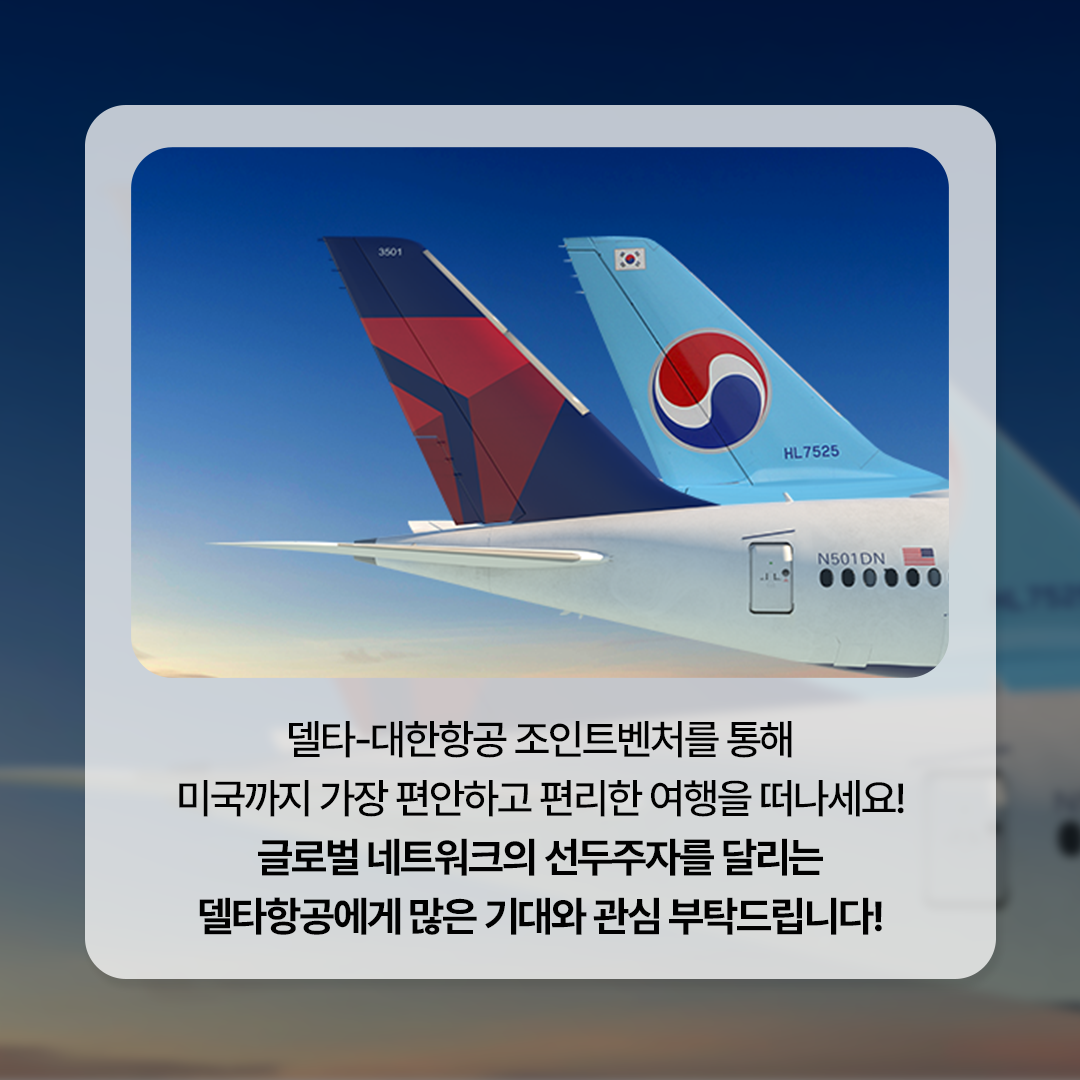 Delta Air Lines and Korean Air Joint Venture