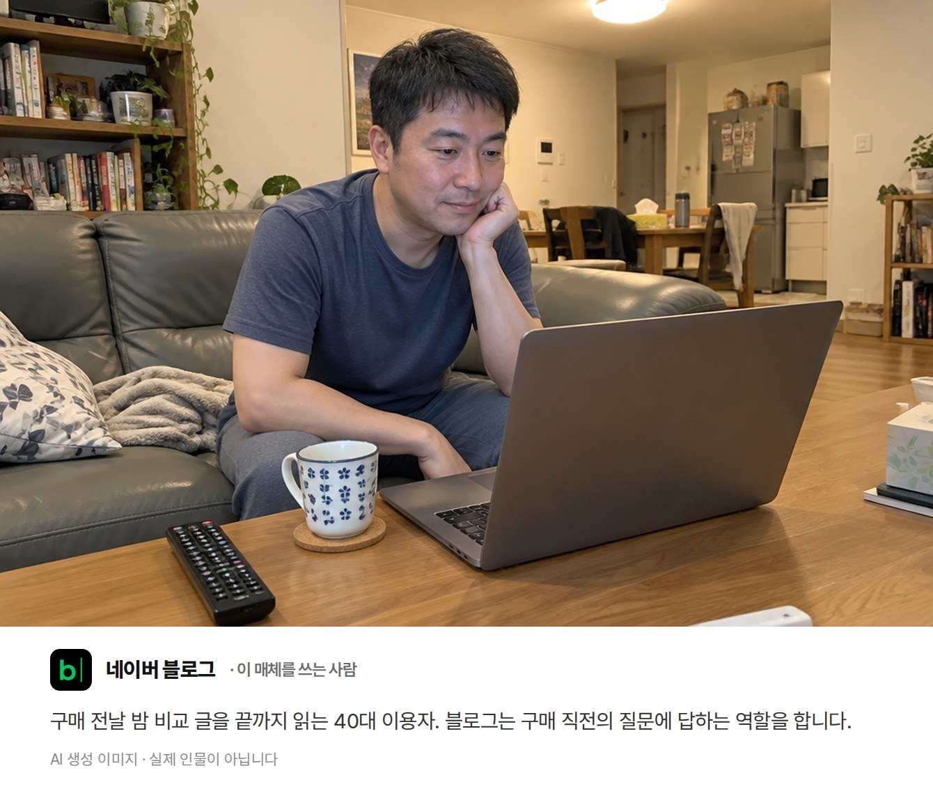 네이버 블로그를 쓰는 사람