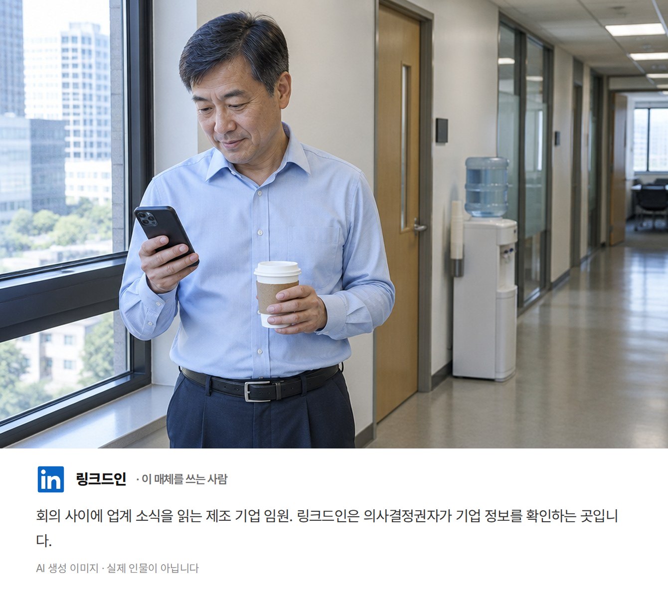 링크드인을 쓰는 사람