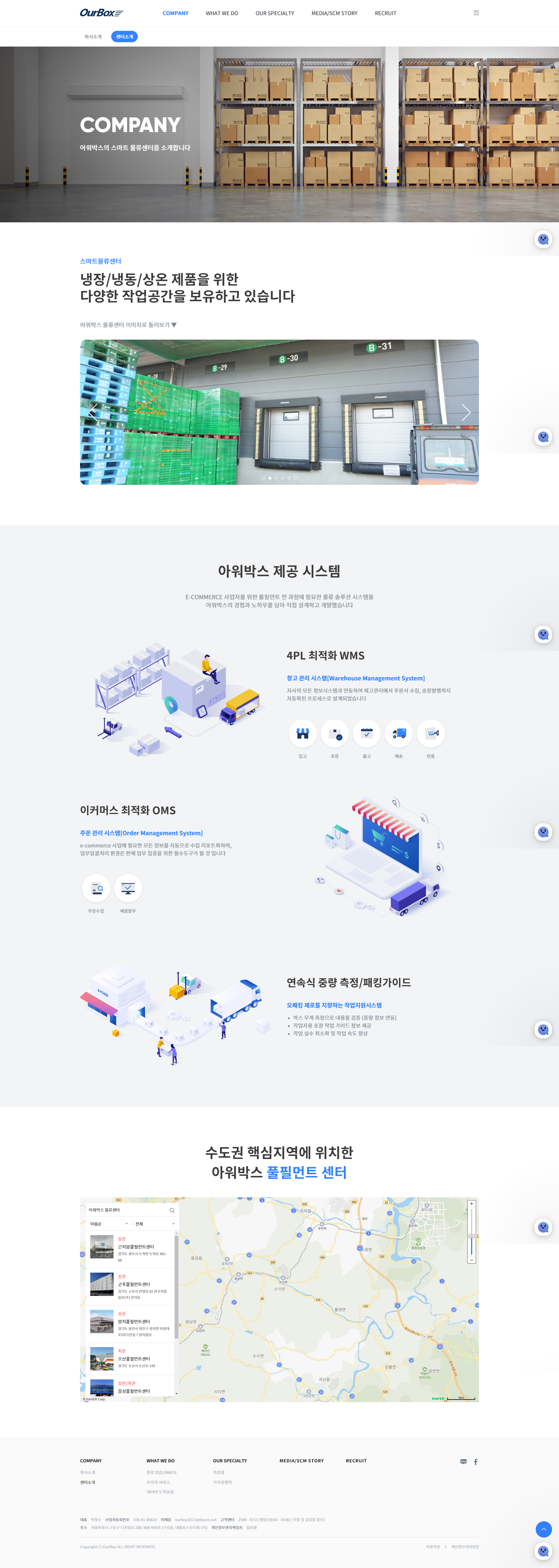 Ourbox ourbox : 웹사이트(홈페이지, 쇼핑몰) 제작사례 | 픽셀아트공작소