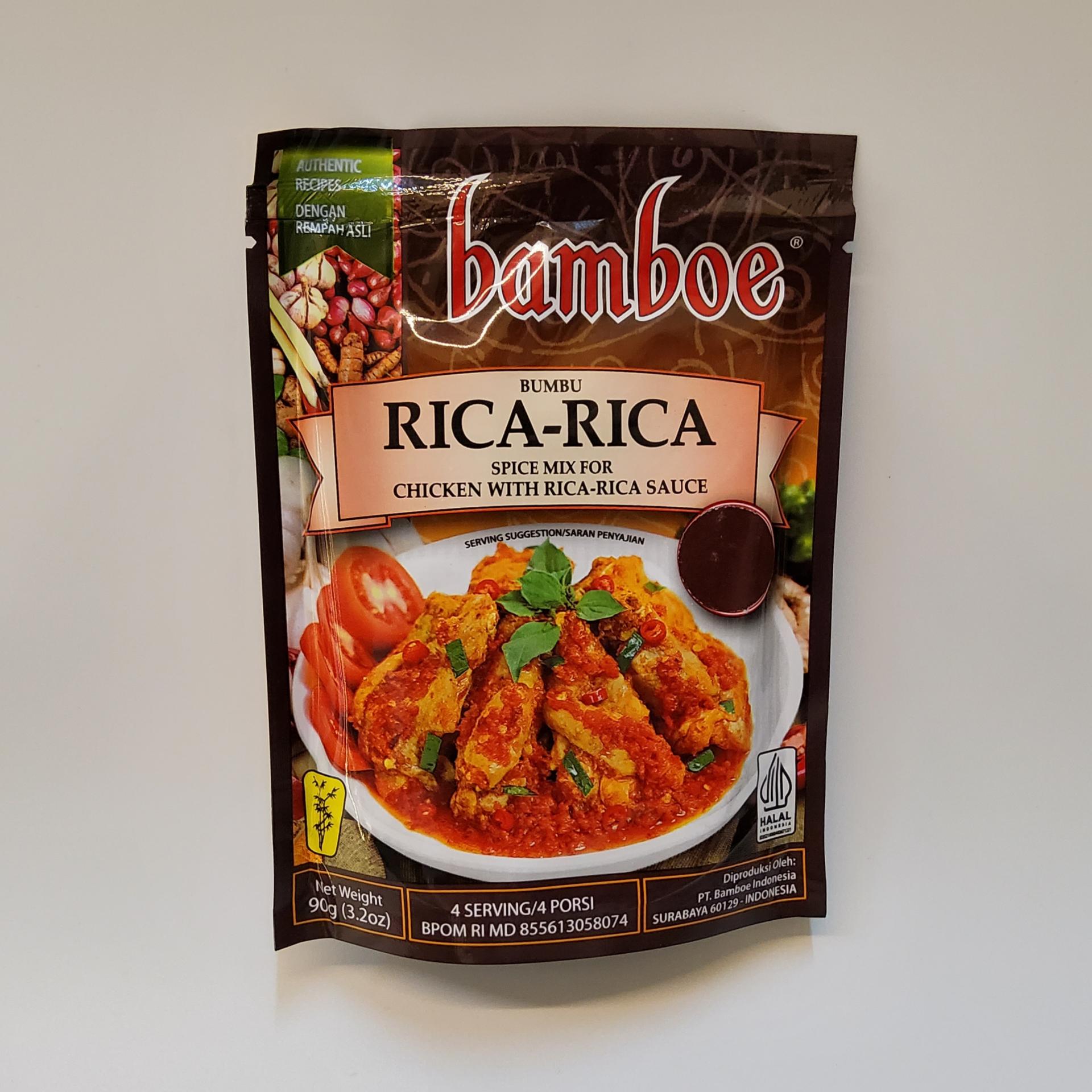 Bamboe BUMBU Rica-Rica (90g) : bataviamart