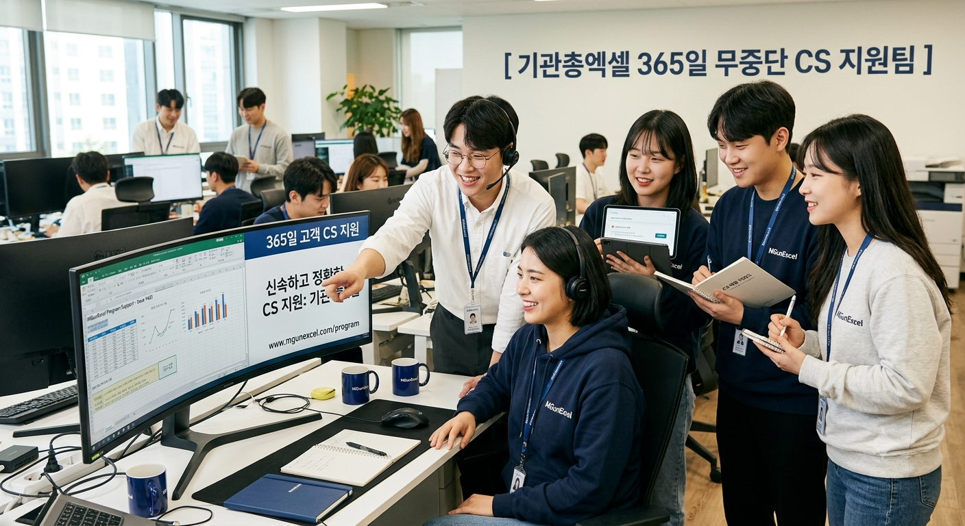 기관총엑셀 월 구독