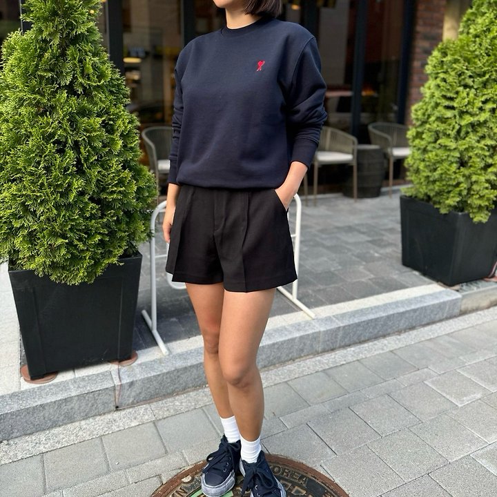 아미 레드 드 꾀흐 스웨트 셔츠