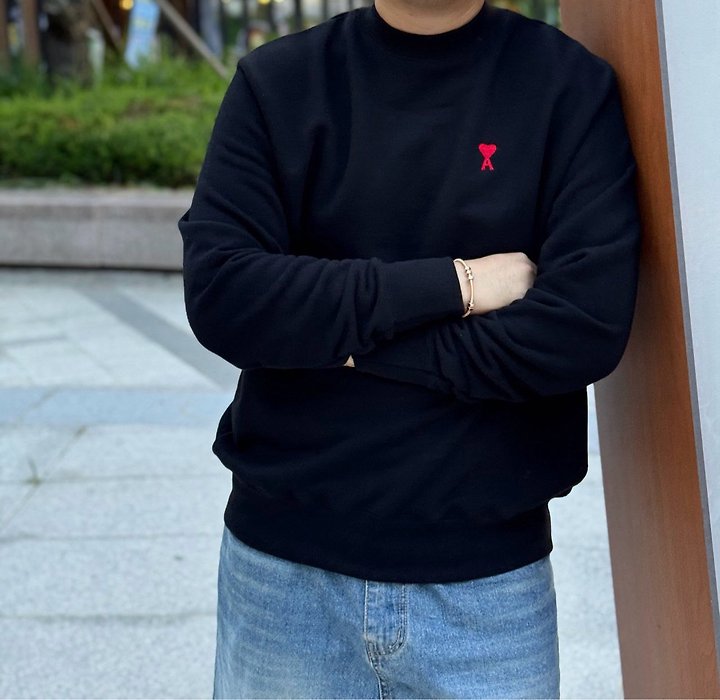 아미 레드 드 꾀흐 스웨트 셔츠