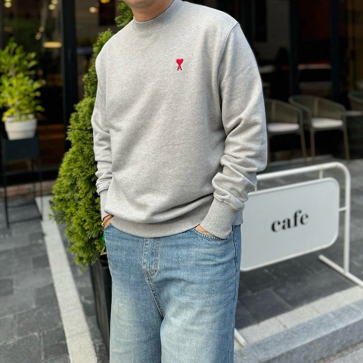 아미 레드 드 꾀흐 스웨트 셔츠