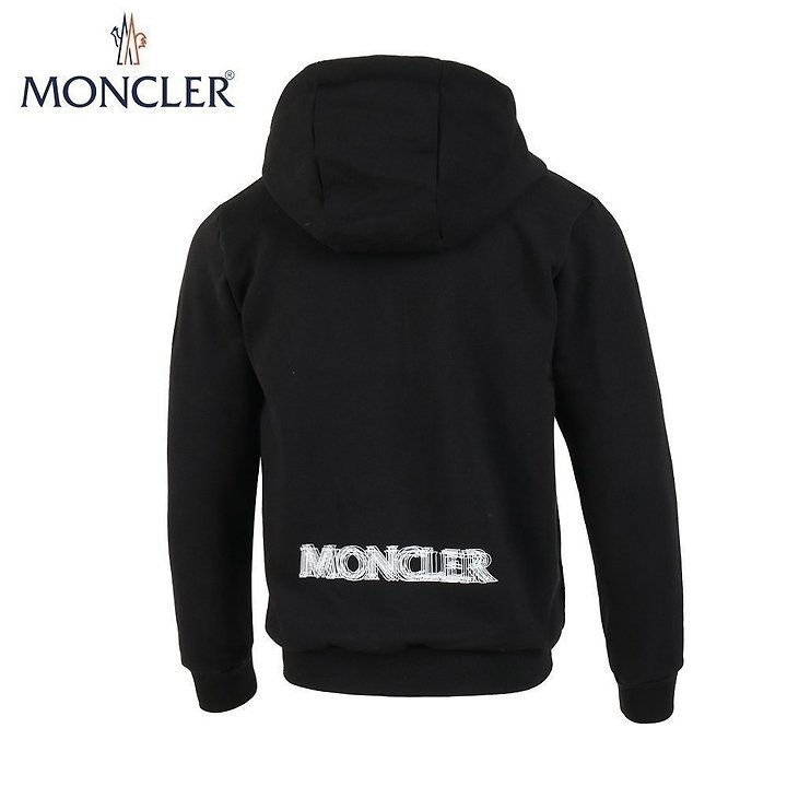 몽클 스케치 나염 후드집업