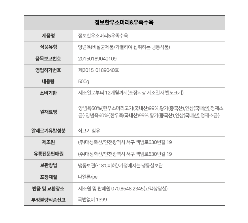 상품정보고시 2