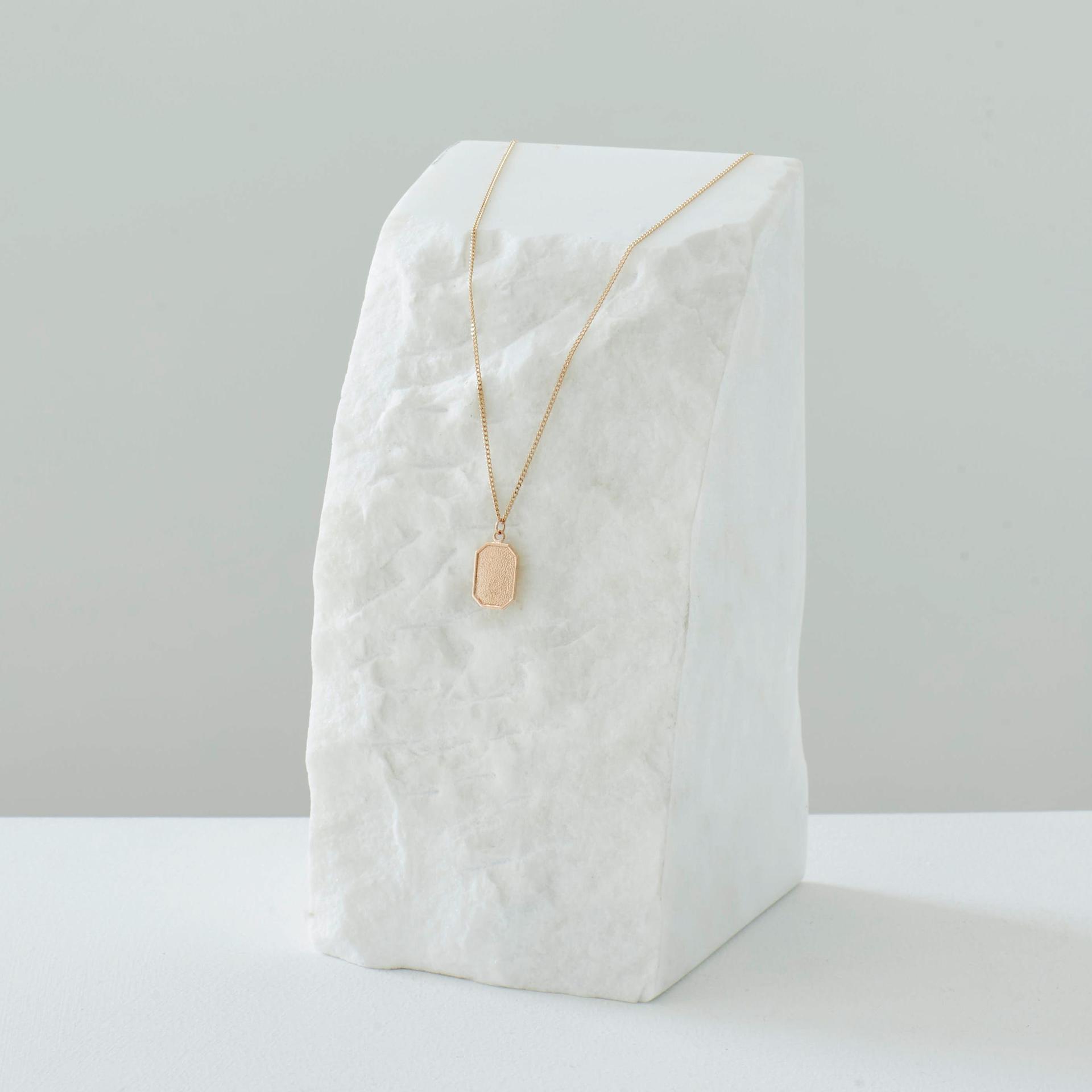 Hexagon Coin Two-way. Necklace : 노이유니 NOIUNI - 14K / 18K Gold Jewelry