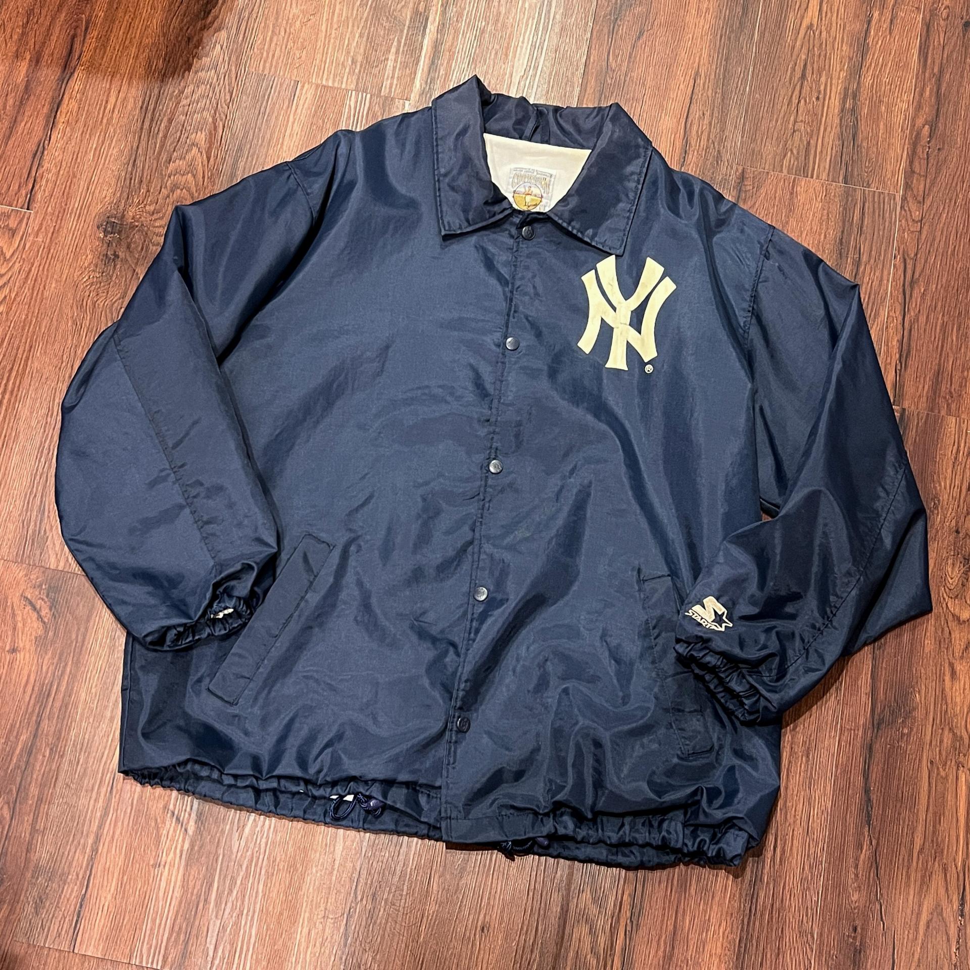 Starter Men's New York Yankees Bench Coach Jacket - Macy's