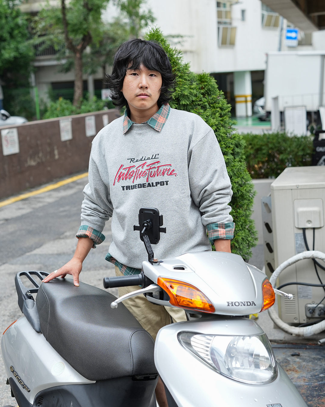 True Deal Pot Sweat Shirts [Ash Gray]