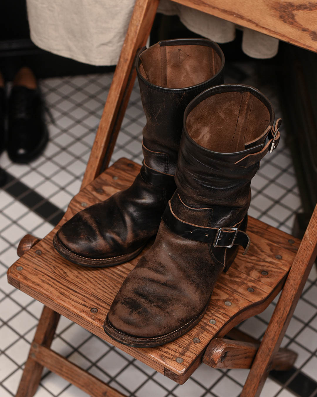 [ JB94901 ] Engineer Boots