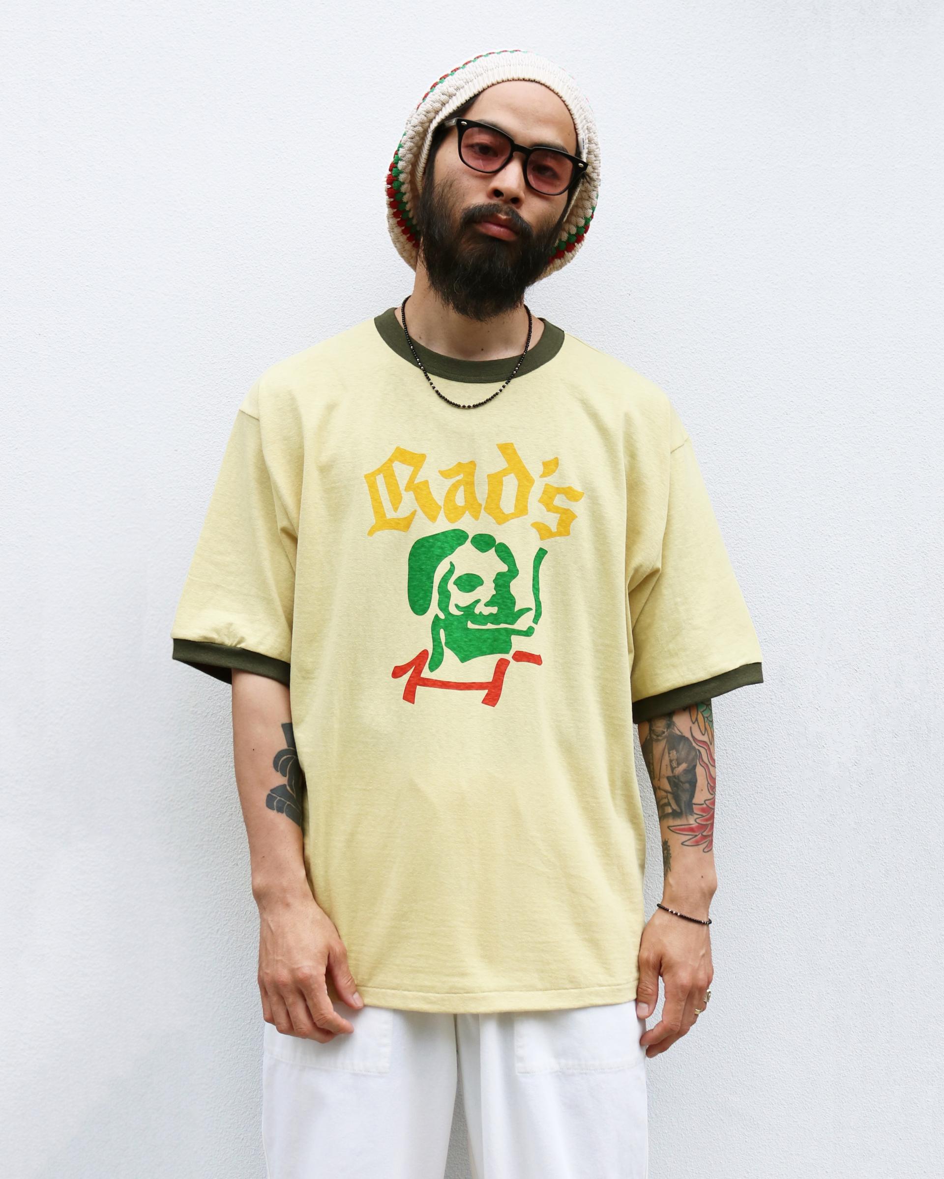 Ziggy Crew Neck S/S T-Shirts [Smokey Yellow]