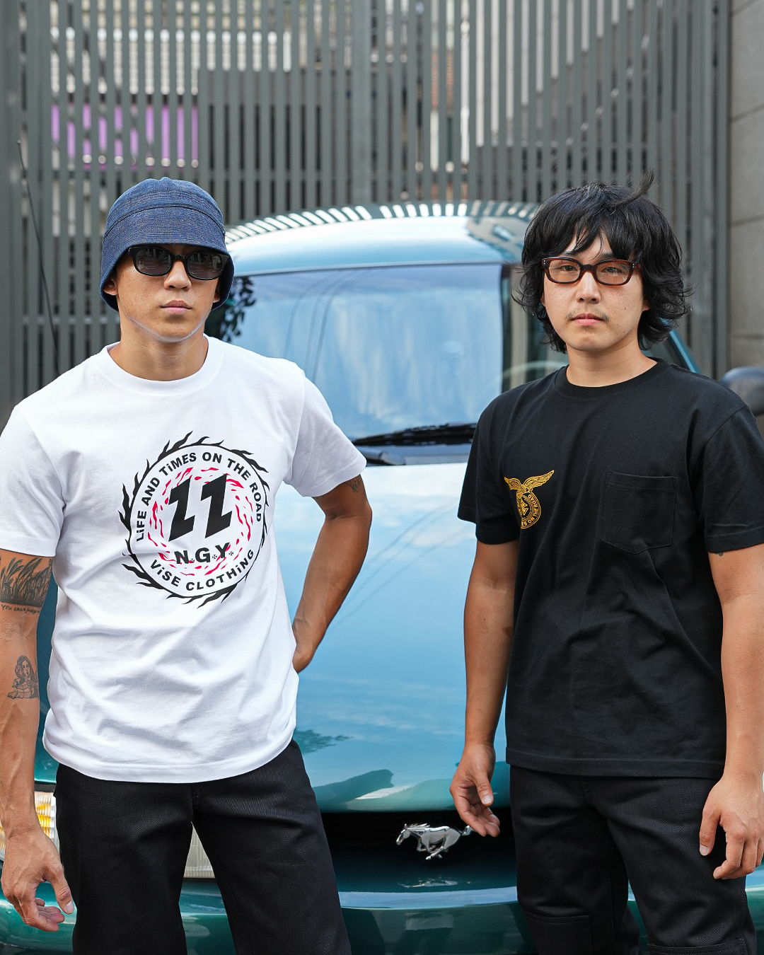 [ RKK-521 ] 26_V22-E S/S Pocket T-Shirt [Black]