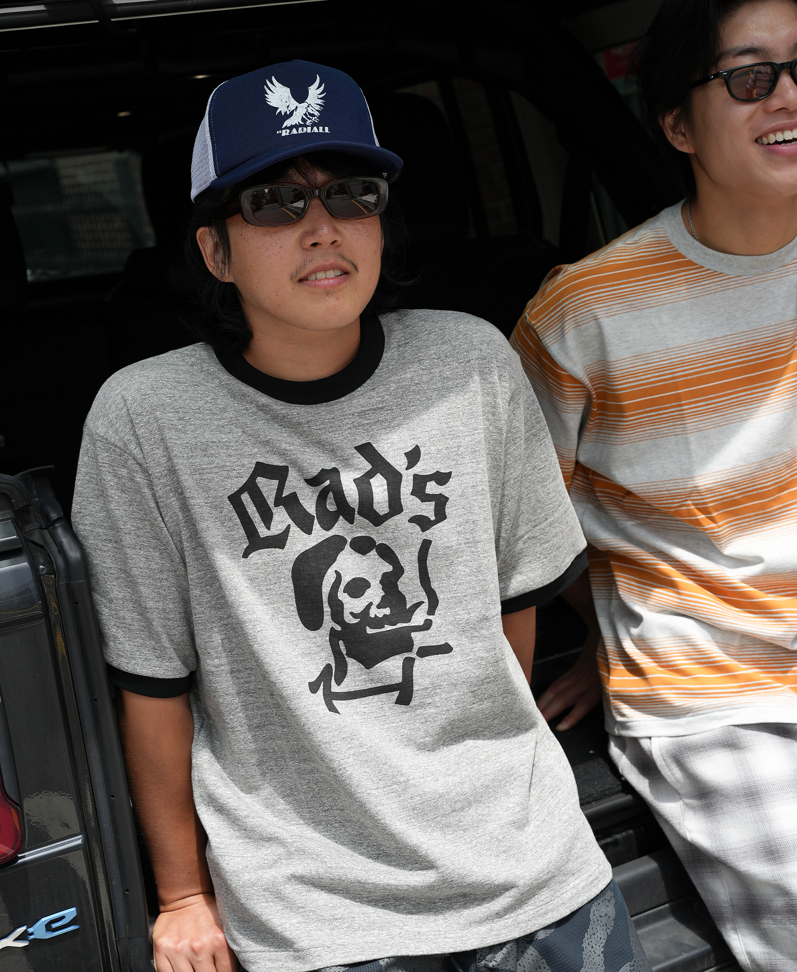 Ziggy Crew Neck S/S T-Shirts [Charcoal Heather]