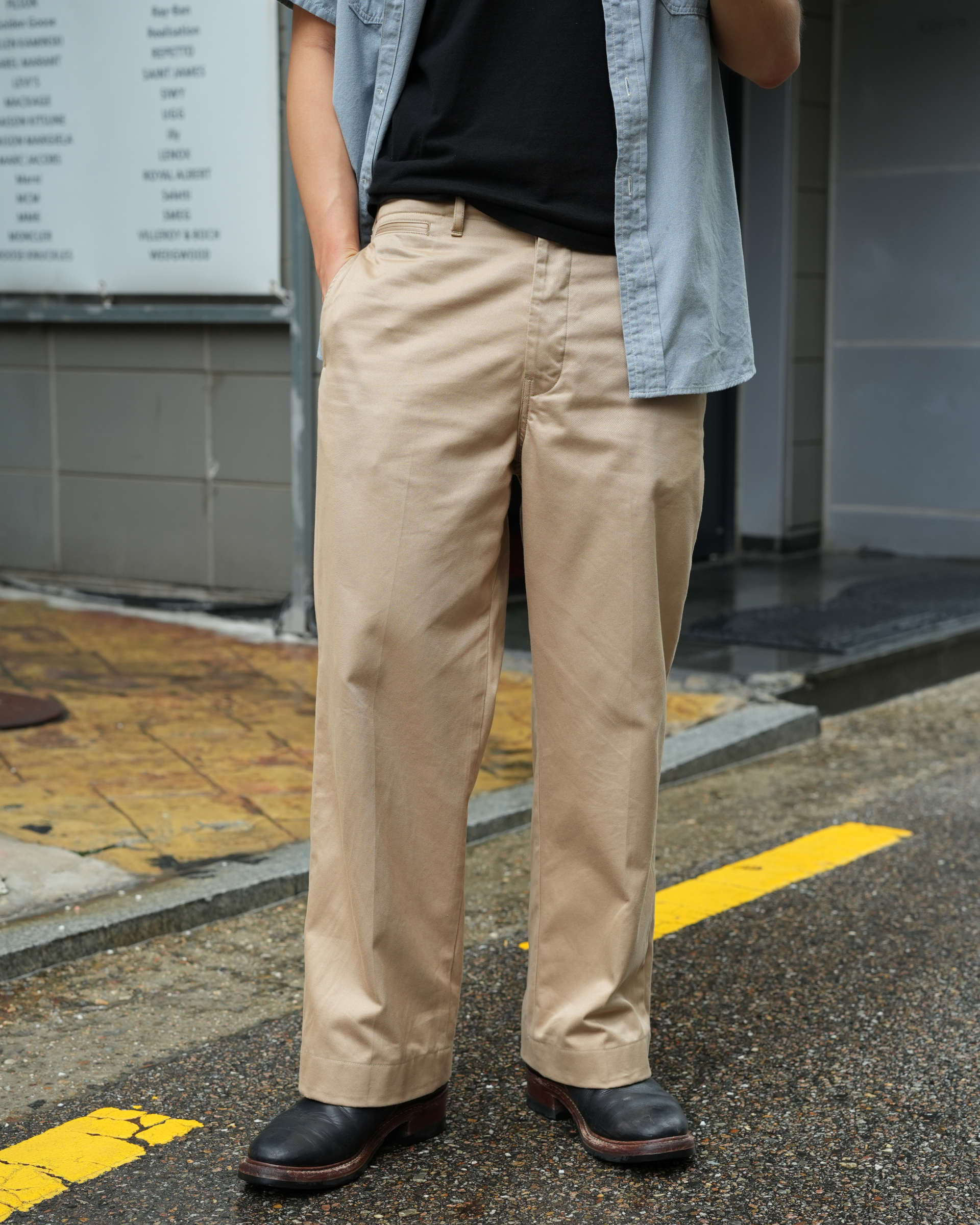 [ TR-CIV601 ] 40 Civilian Trousers [Khaki]