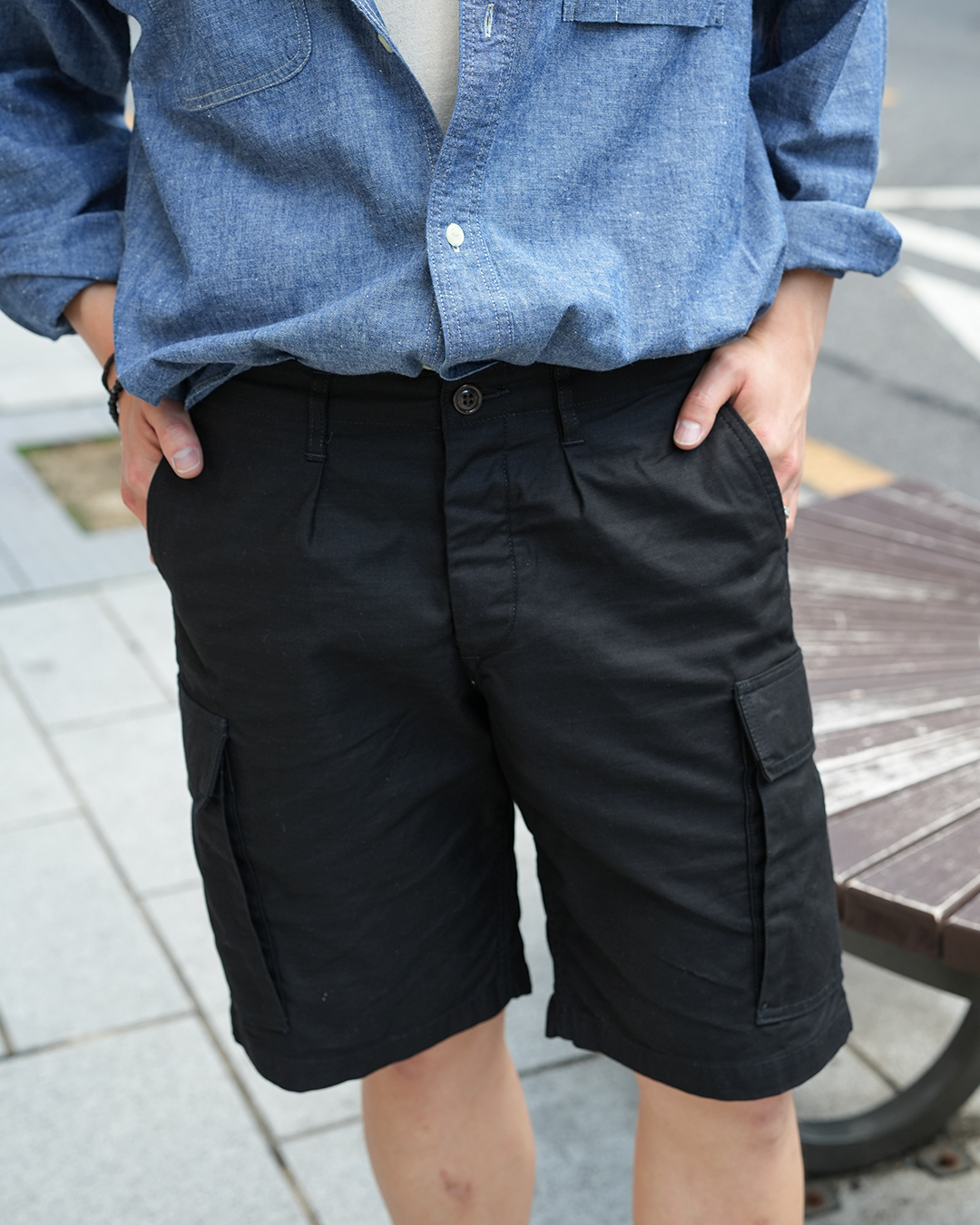 [ Lot.22290 ] German Shorts [Black]