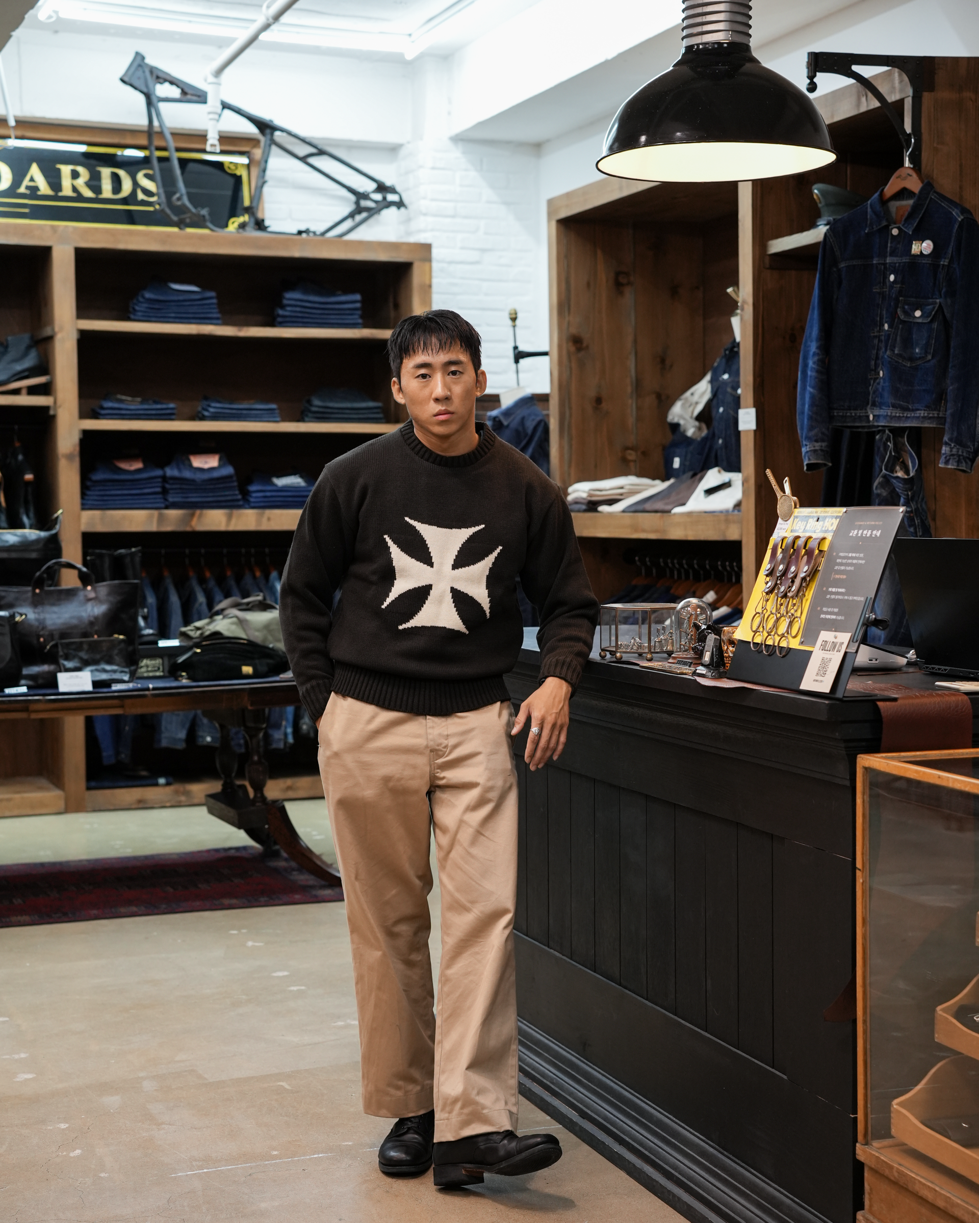 25_BiG DADDY MC Sweater [D.Brown]