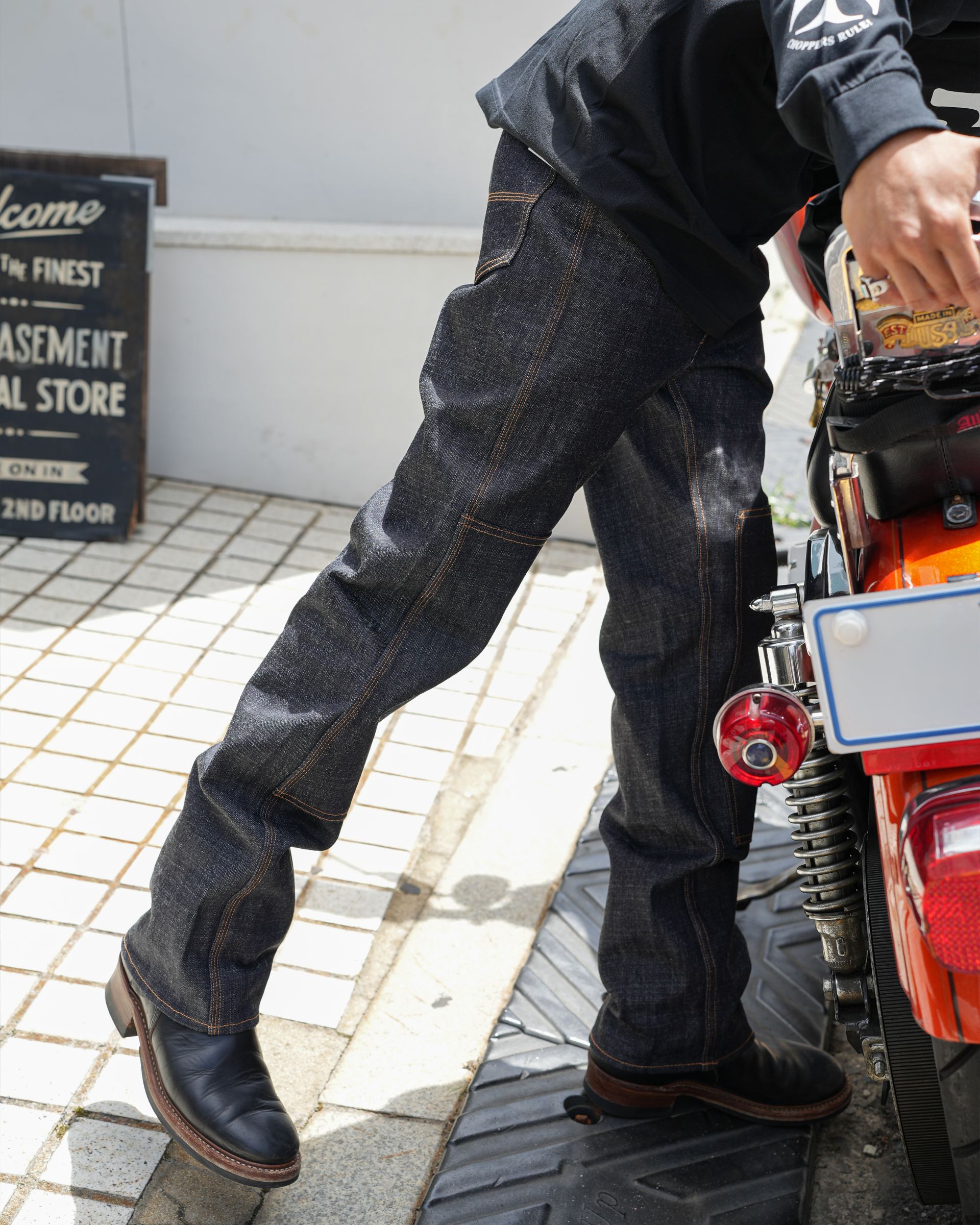 [ LK-003 ] Wabash Engineer Boots / Horween Leather CXL [Black]
