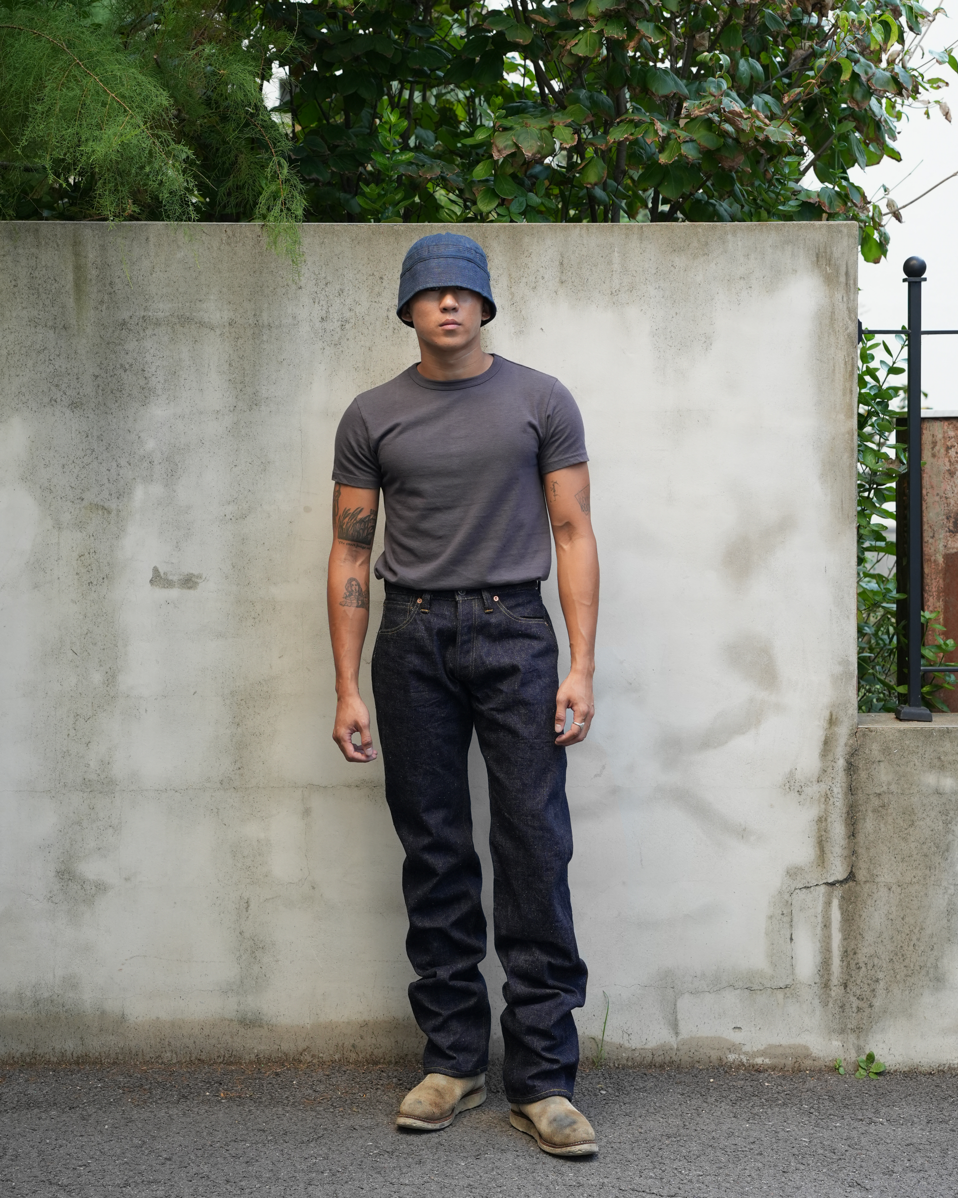 [ 2PST-01 ] 신형 2-Pack T-Shirt [Charcoal Gray]