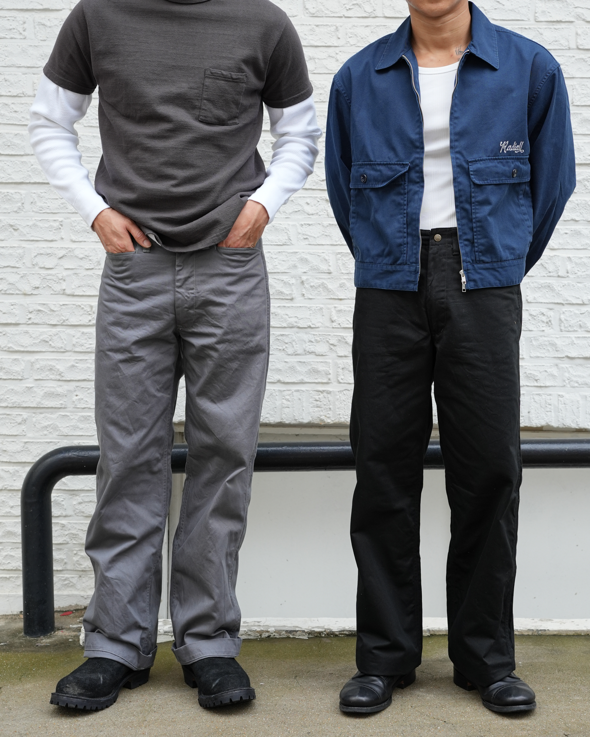 [ Lot.22286 ] Cotton Serge Frisco Pants [Gray]