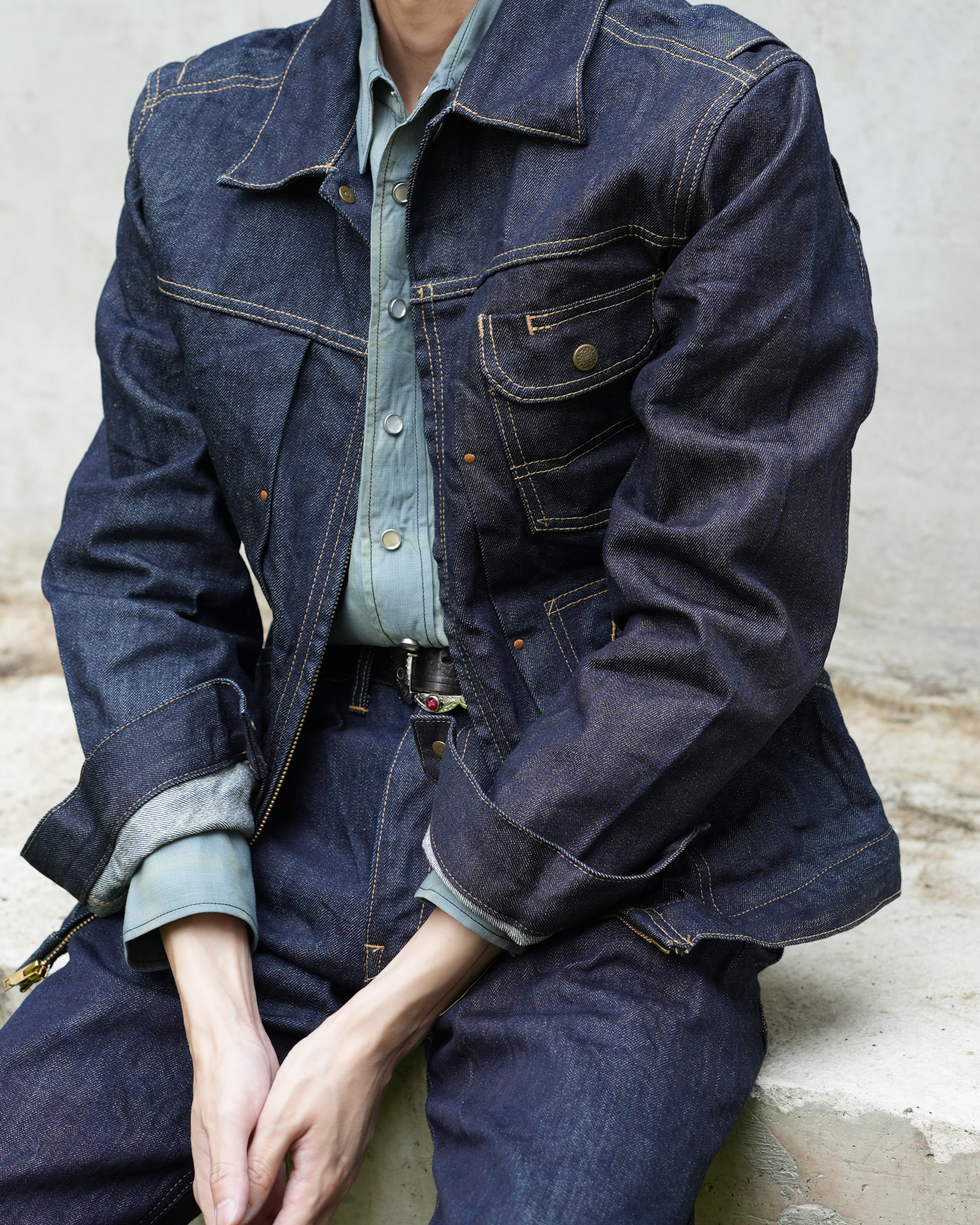 [ Lot. 21030] 14oz Denim Jacket