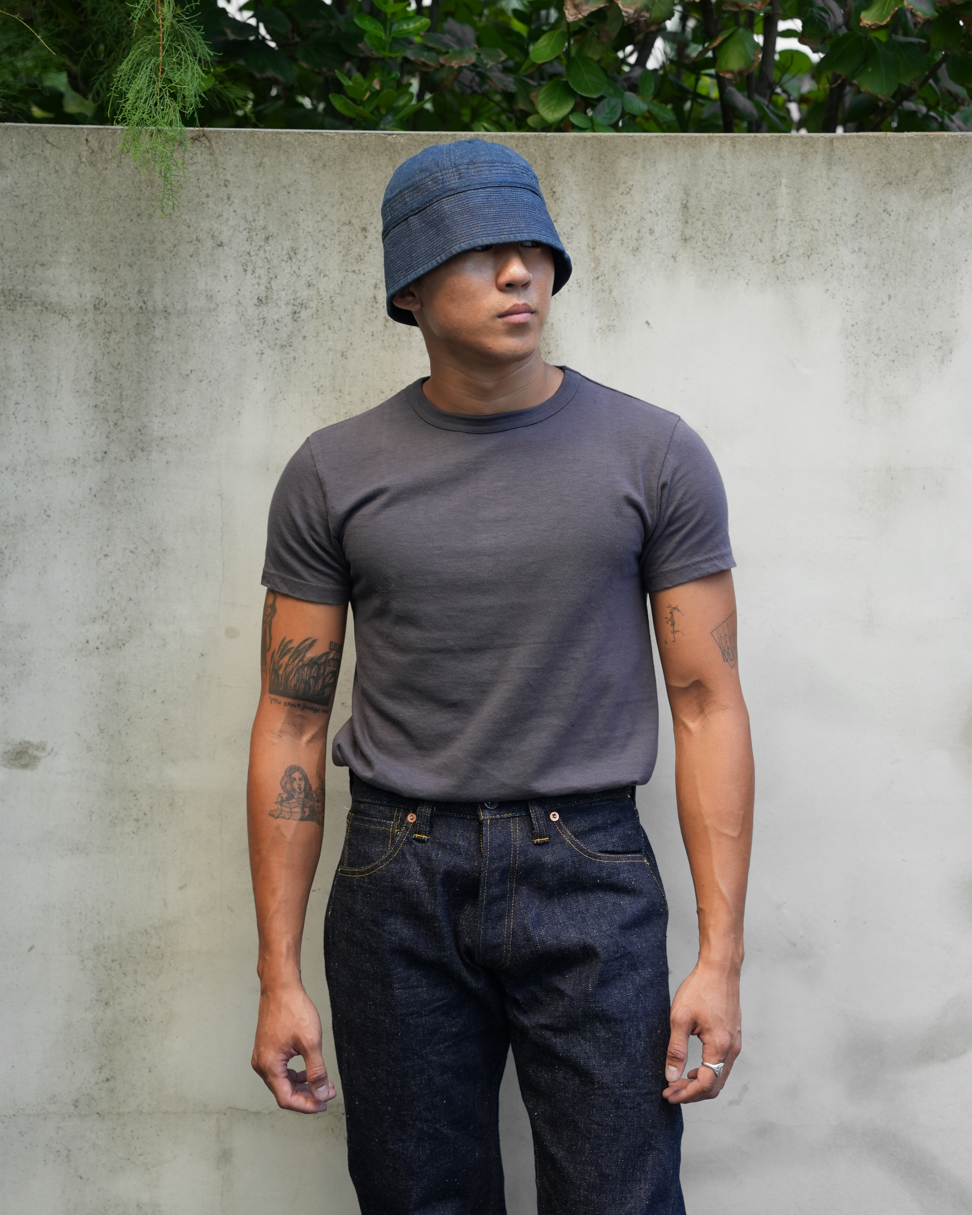 [ 2PST-01 ] 신형 2-Pack T-Shirt [Charcoal Gray]