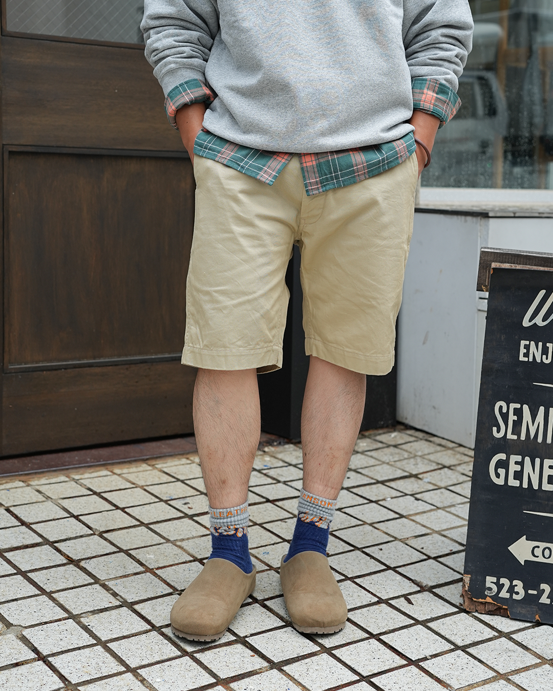 [ Lot. 22270 ] Chino Short Pants [Beige]