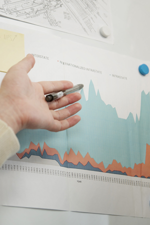 데이터 기반 성과 분석 배경 이미지