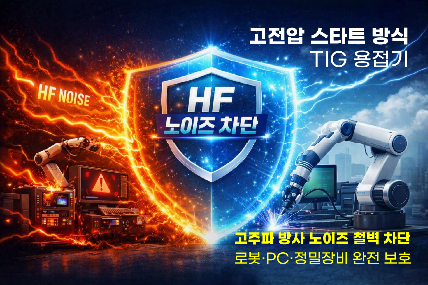 디지털 고전압 아크 스타트 방식 DC TIGㆍ티그ㆍ알곤 용접기 500ST-HV