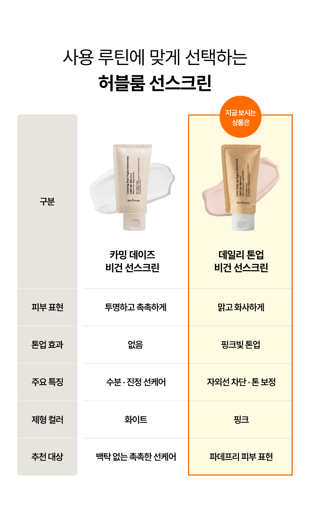 데일리 톤업 비건 선스크린