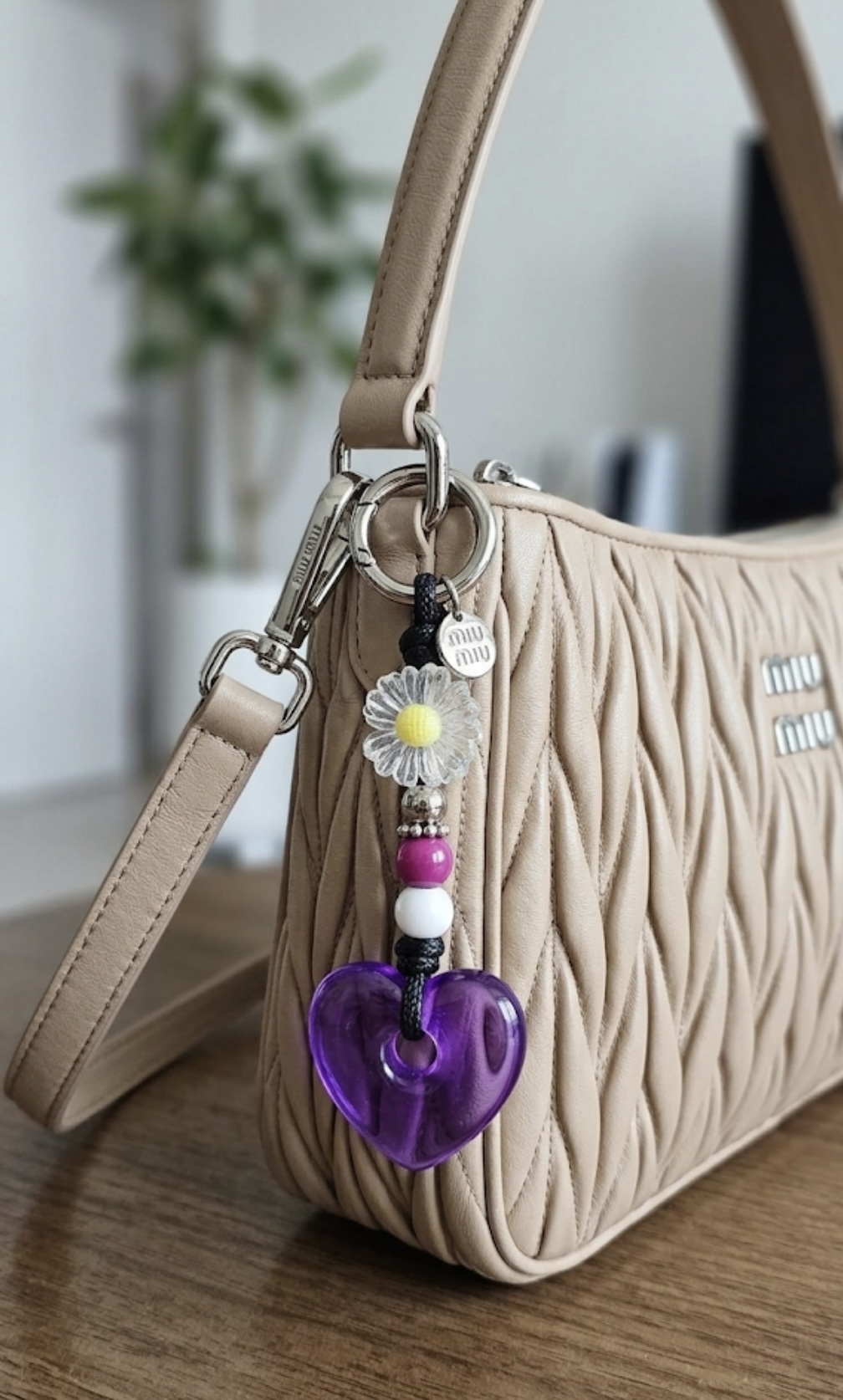Verry Love Keyring - Purple
