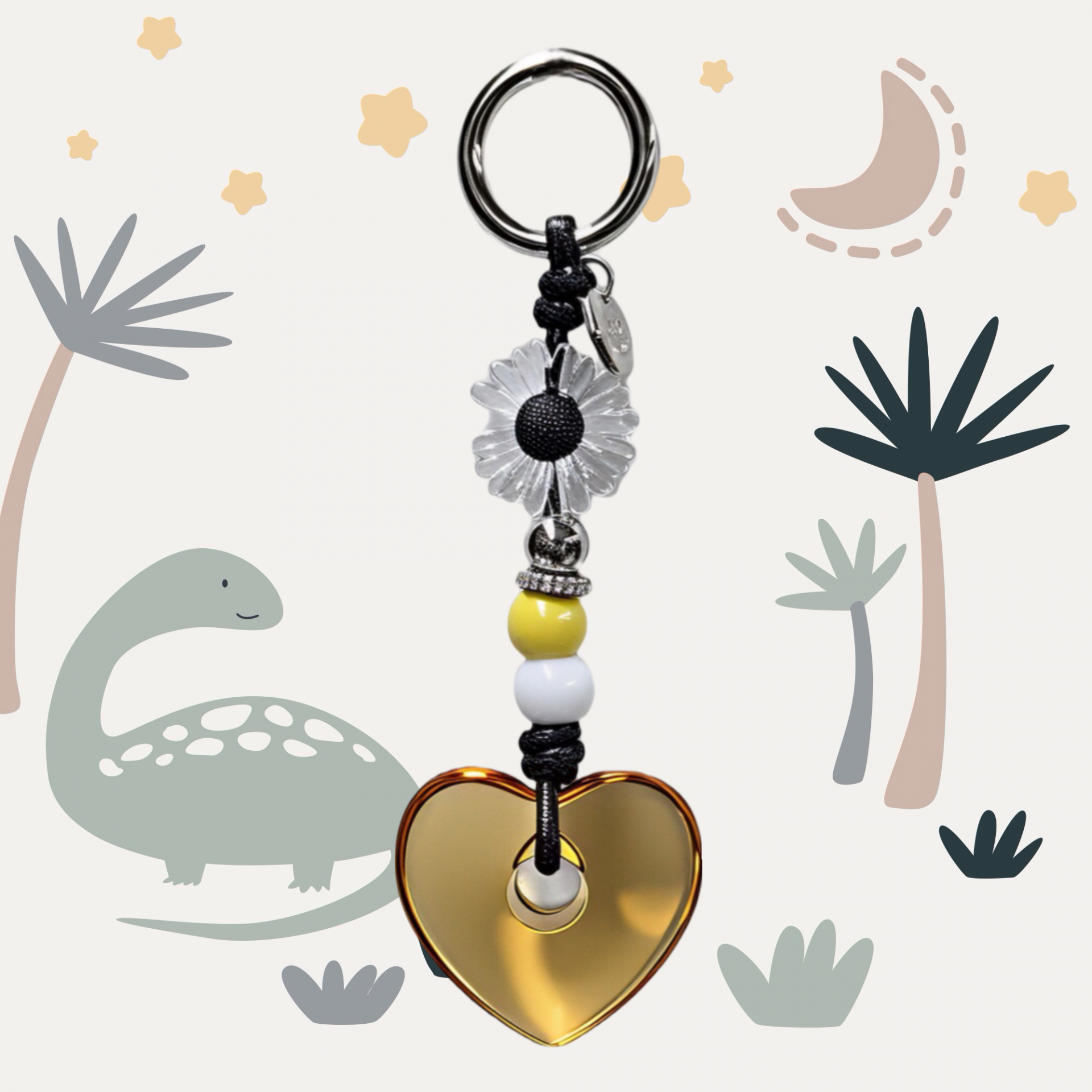 Verry Love Keyring - Yellow