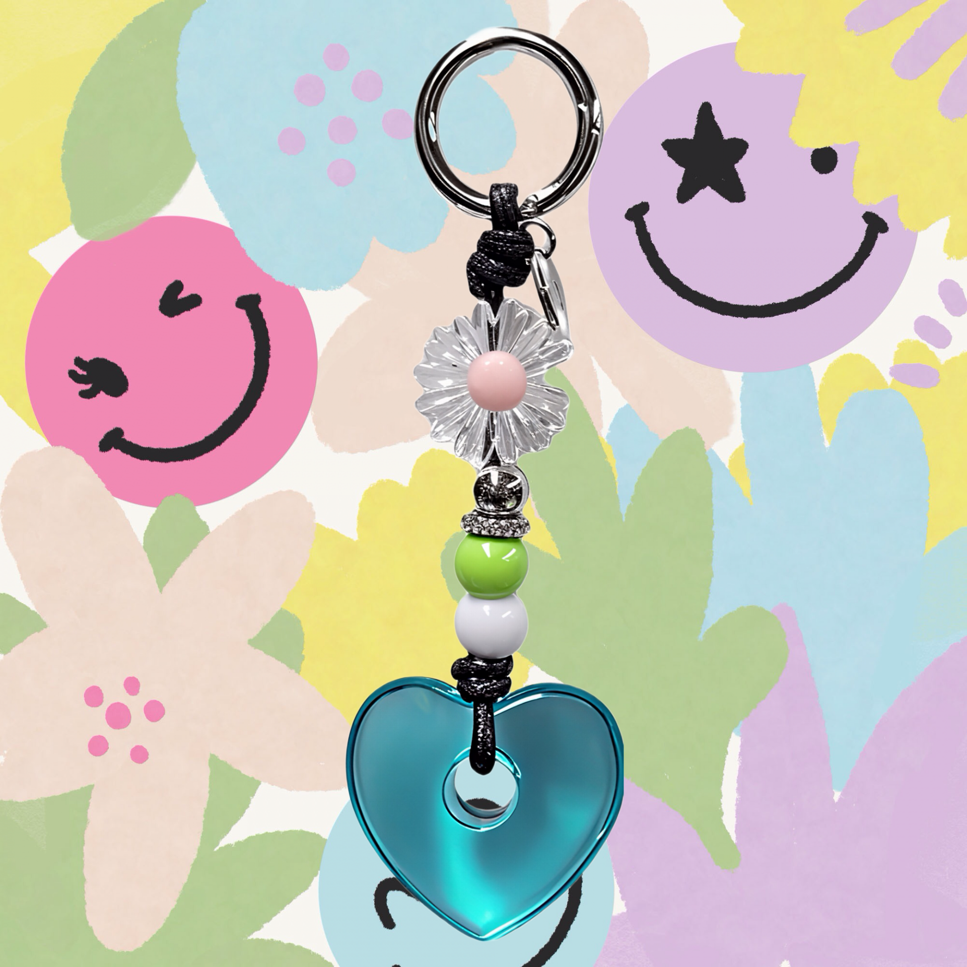 Verry Love Keyring - Blue
