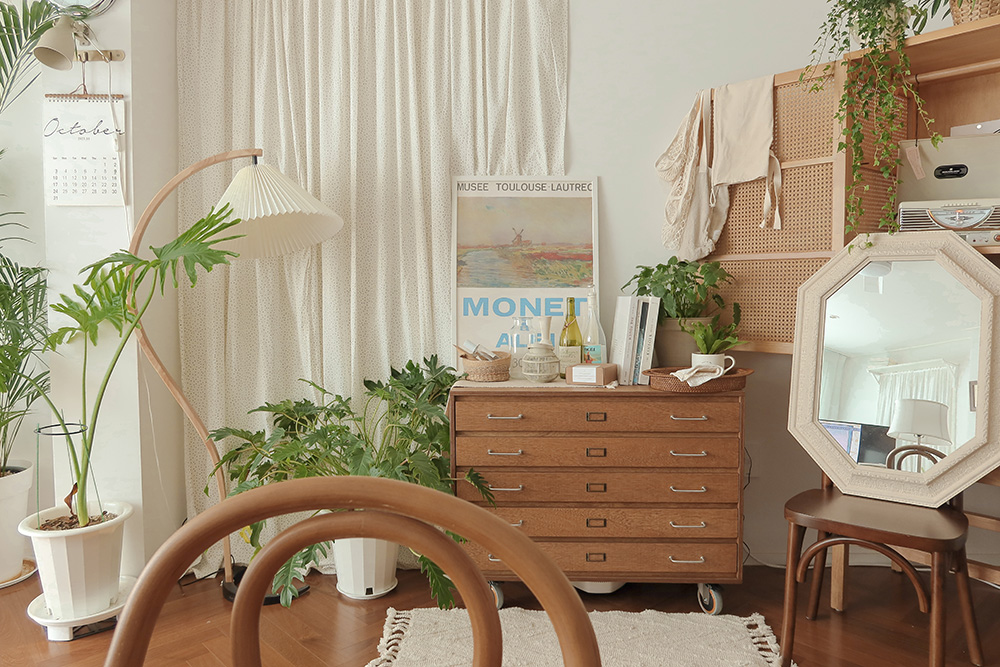 다양한 오브제와 함께 인테리어 할 수 있는 hawd 지류함 Type 2