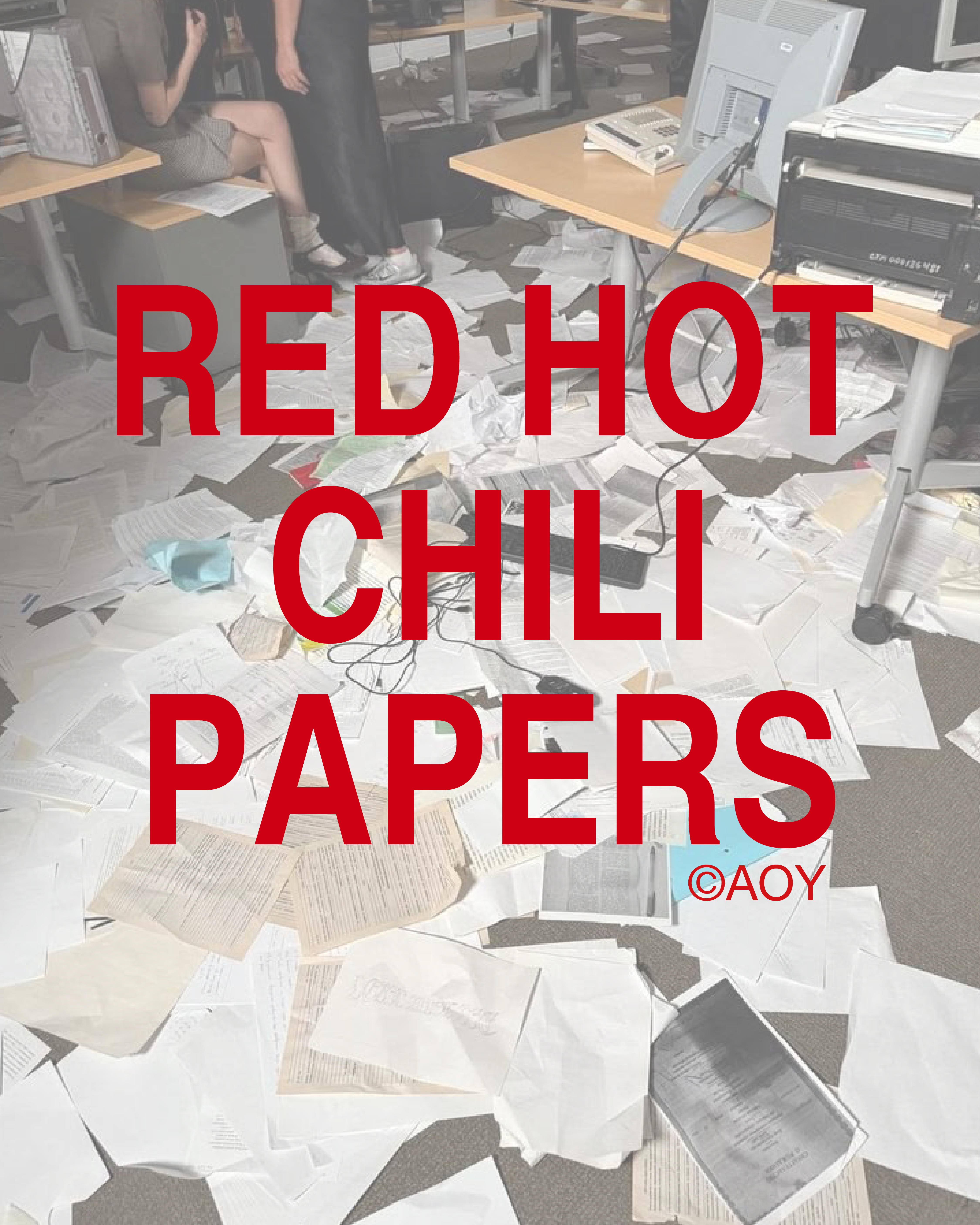 RED HOT CHILI PAPERS TEE