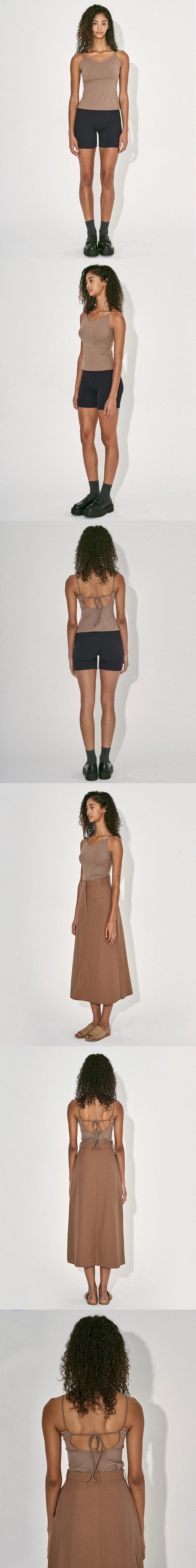 STRING SLEEVELESS TOP 3 COLORS